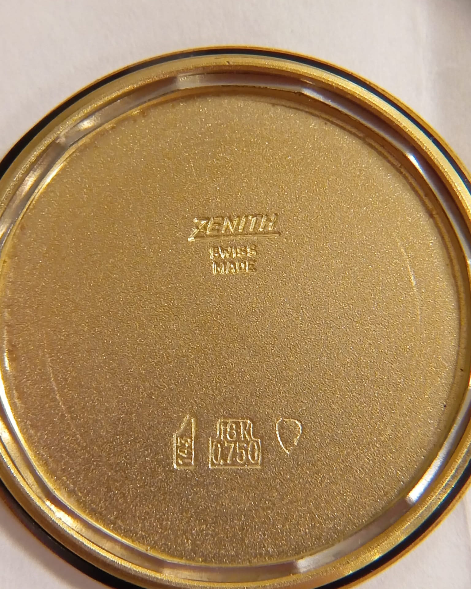 Zenith captain af/p day date automatic oro 18 kt-8