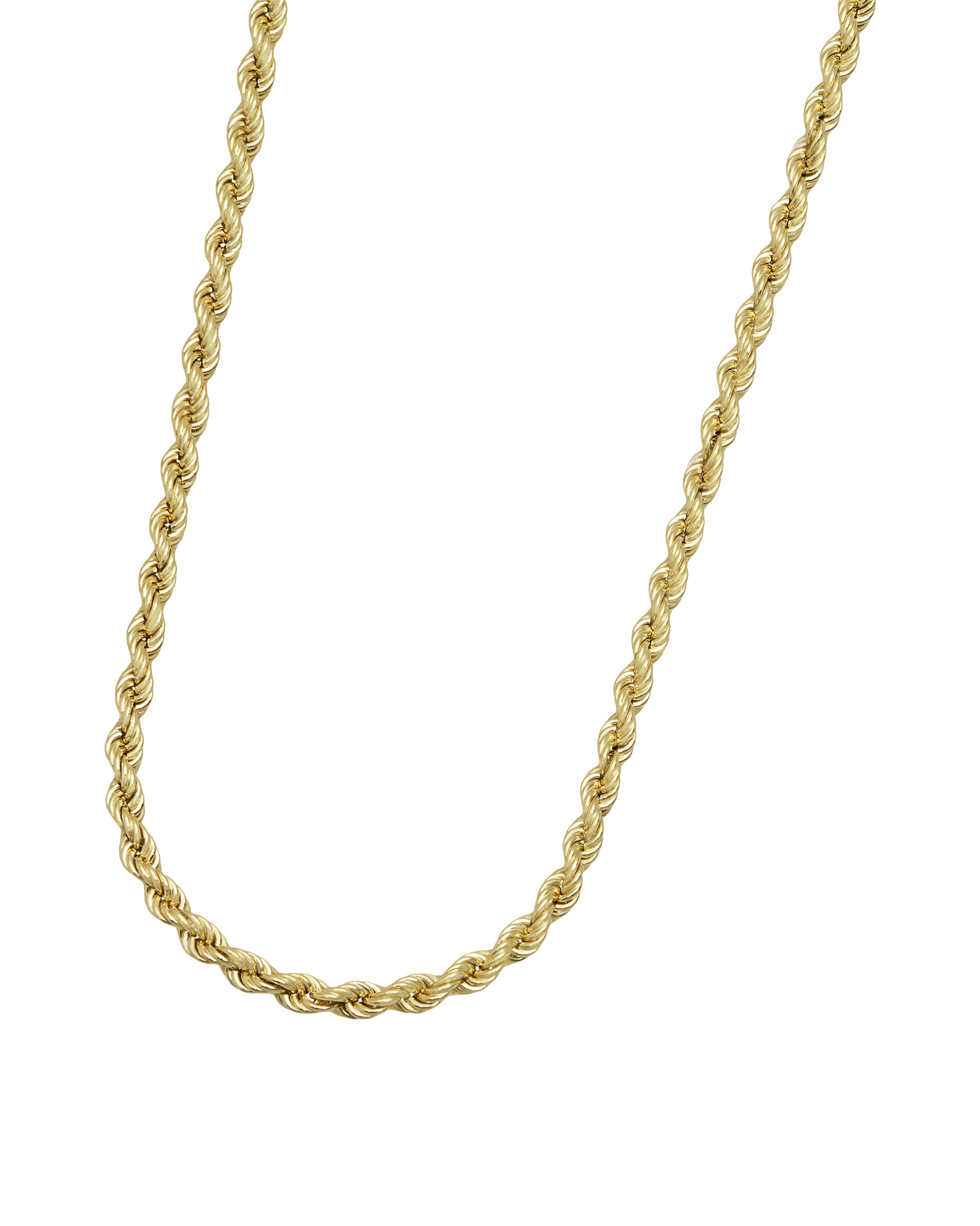 Collana torchon 4,1mm in oro giallo-1