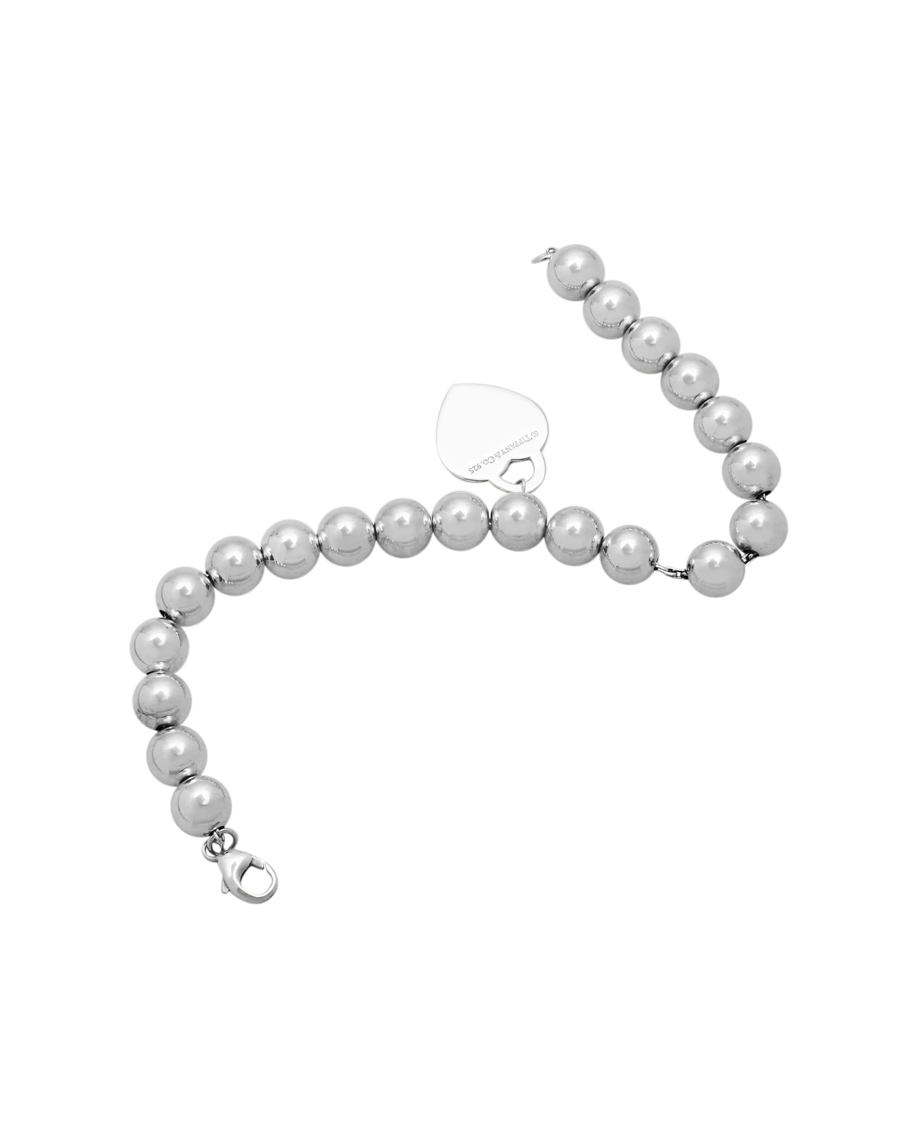 Bracciale heart tag in argento 8 mm return to tiffany-2