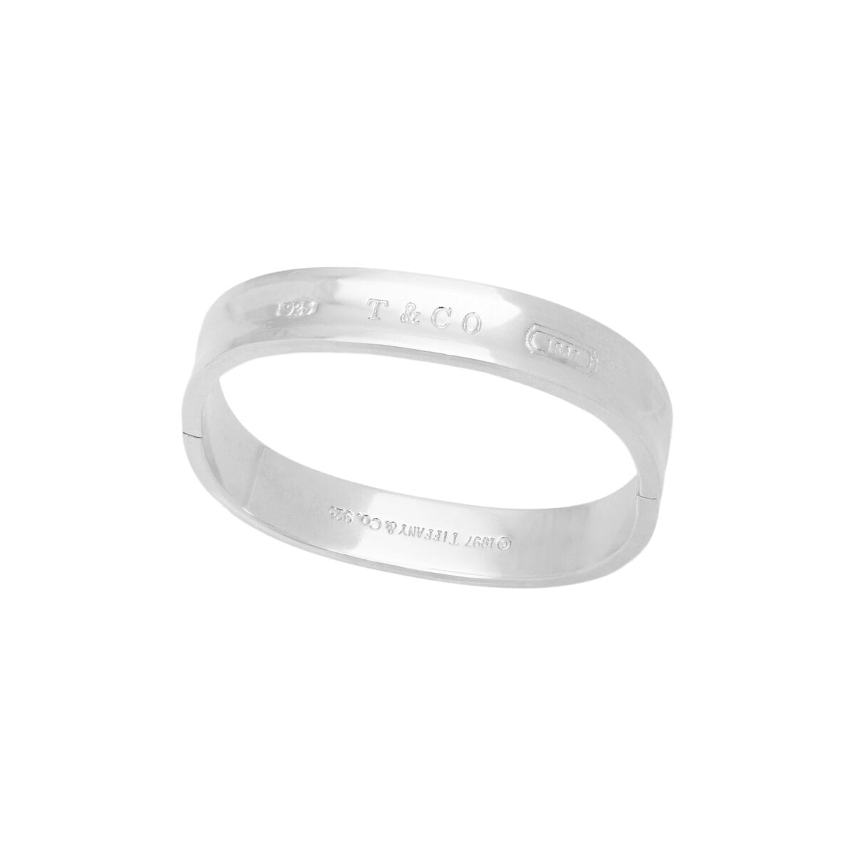 Bracciale rigido tiffany 1837 in argento-1