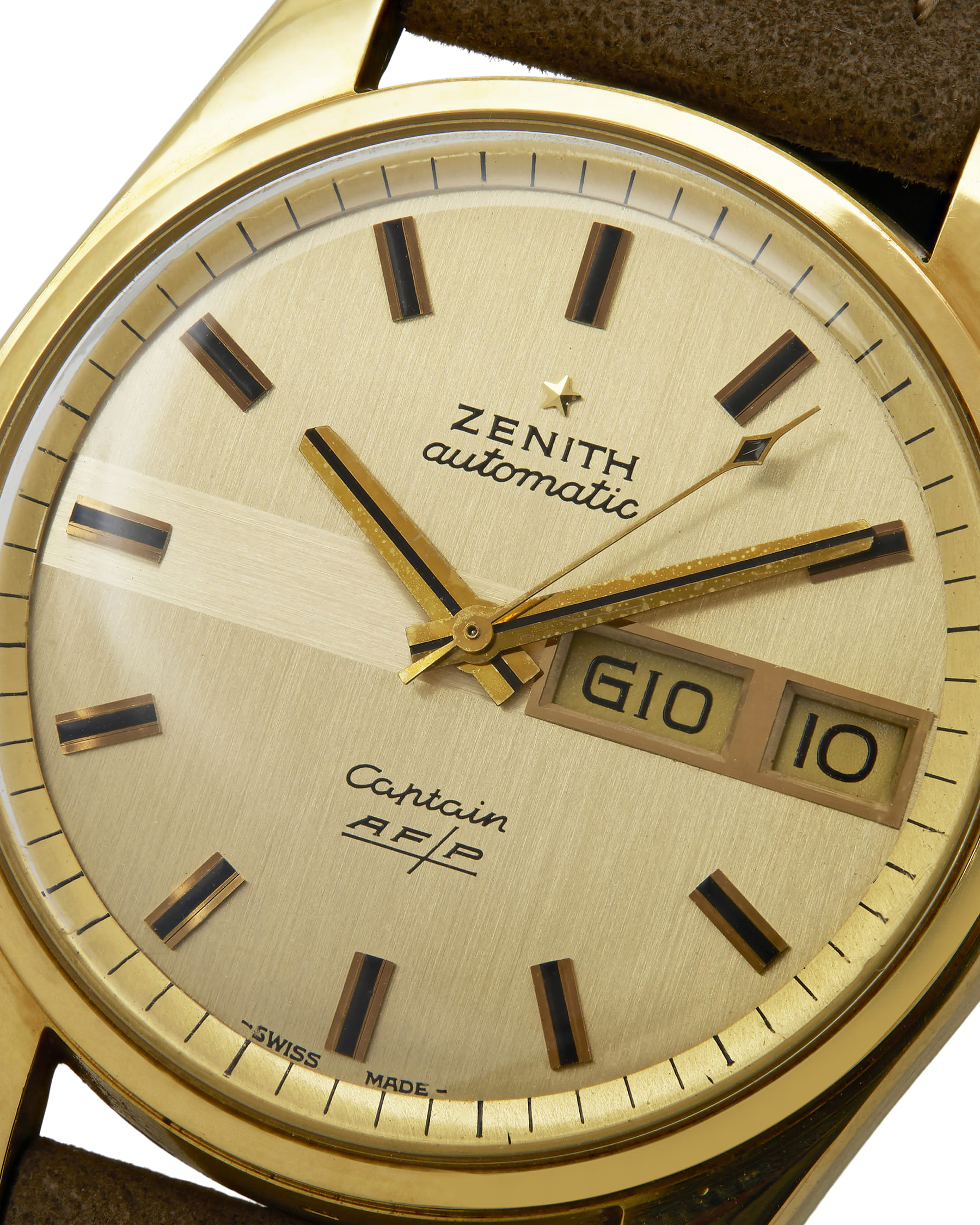 Zenith captain af/p day date automatic oro 18 kt-2