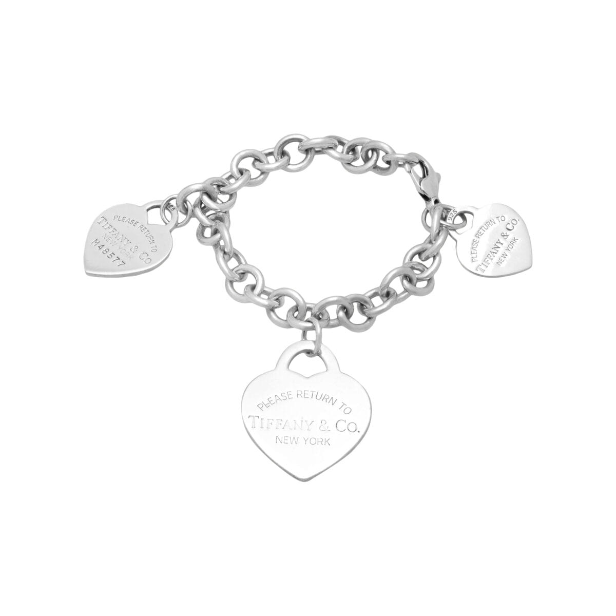 Bracciale return to tiffany con 3 cuori in argento 925-1
