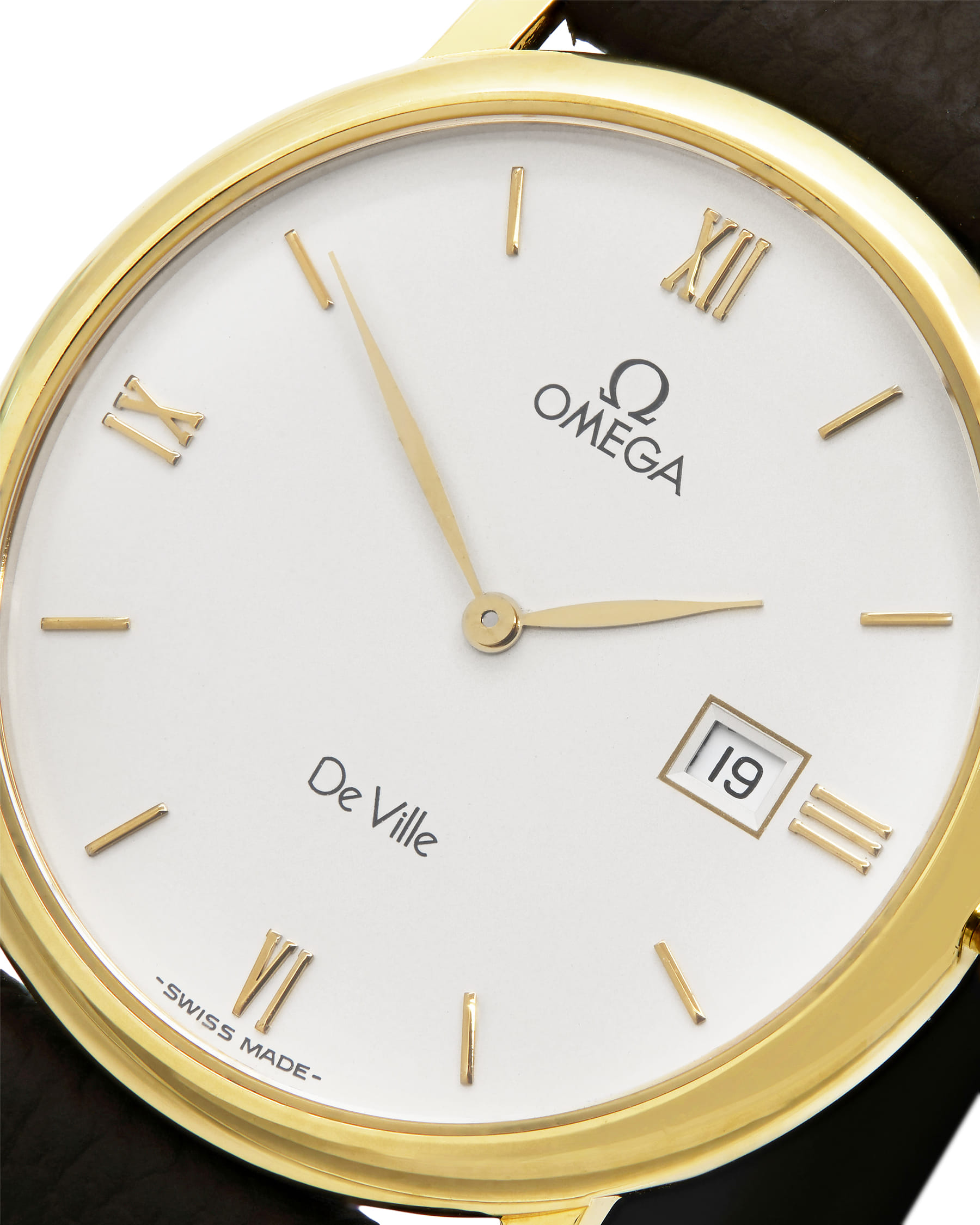 Omega de ville oro 18 kt mm ref 1962379-2
