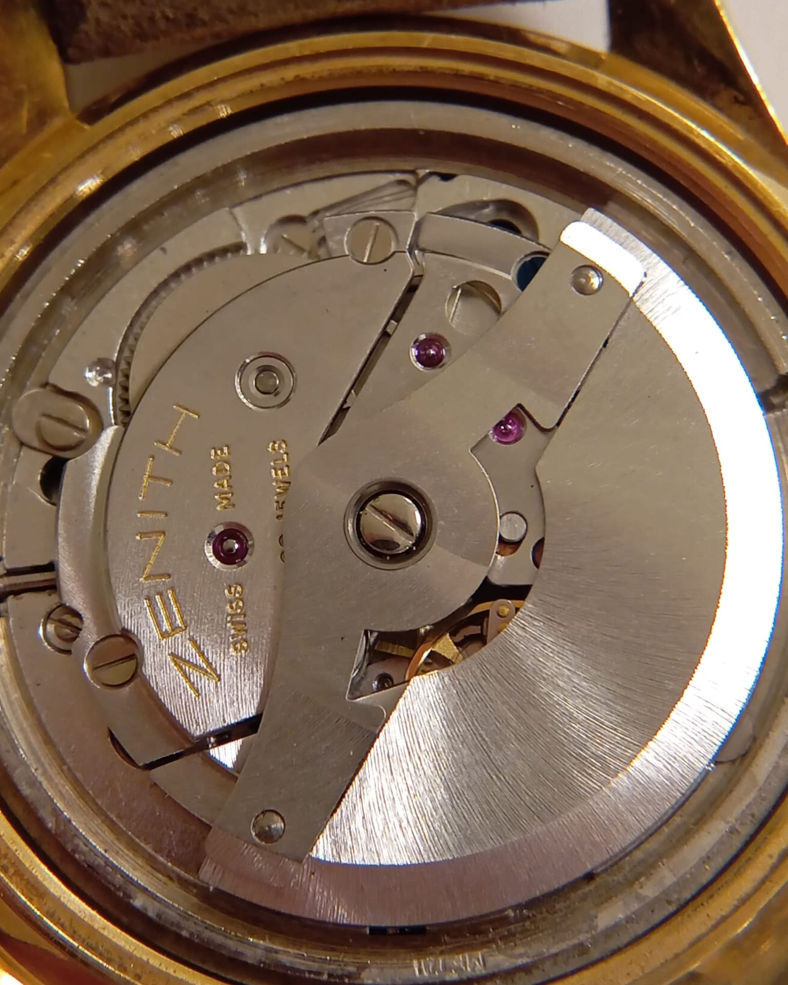 Zenith captain af/p day date automatic oro 18 kt-7