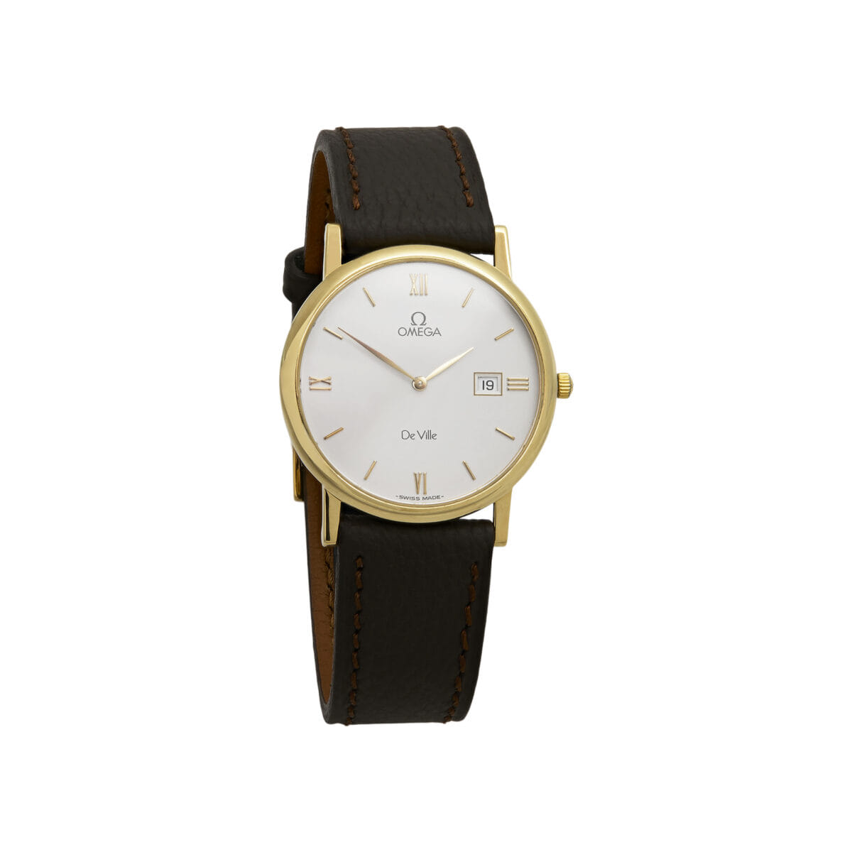 Omega de ville oro 18 kt mm ref 1962379-1