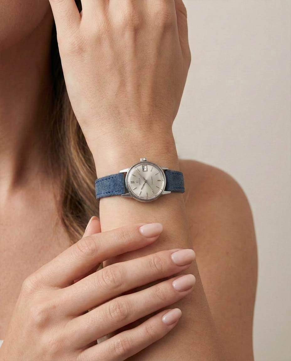 Omega lady automatic 20 mm steel ref 566002-9