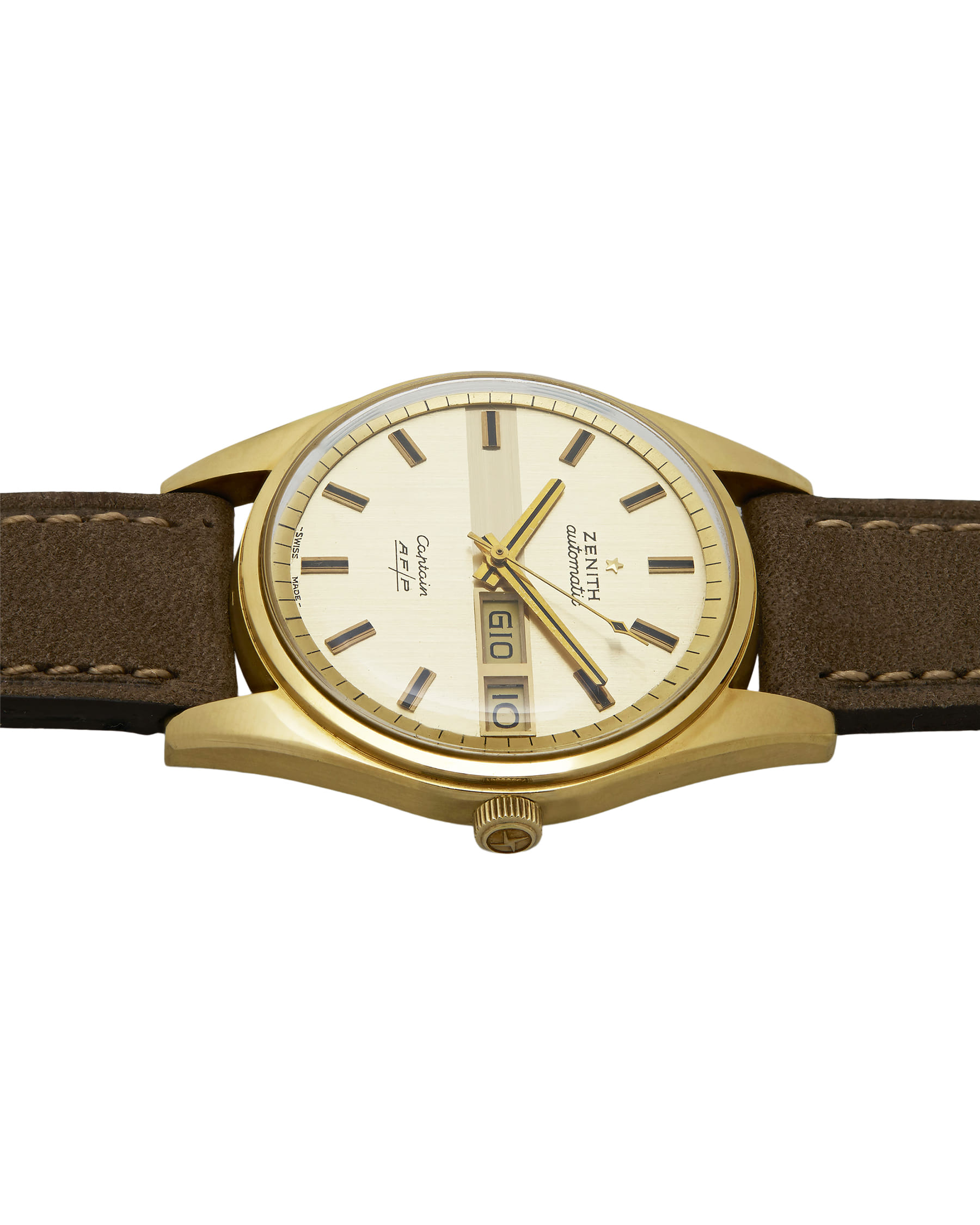 Zenith captain af/p day date automatic oro 18 kt-4