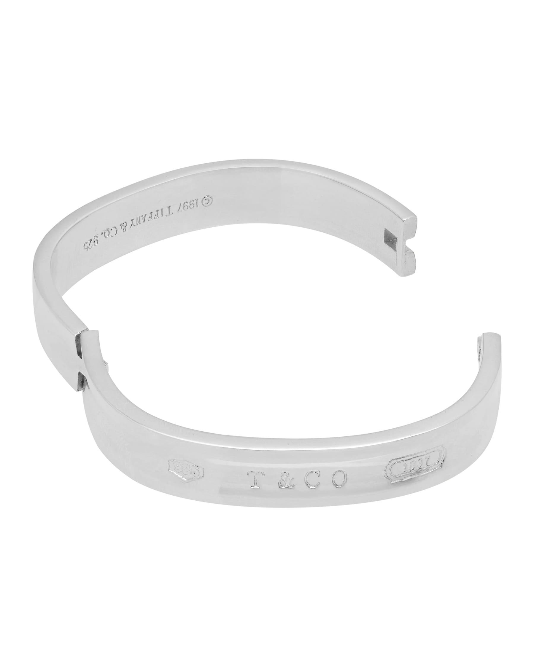 Bracciale rigido tiffany 1837 in argento-2