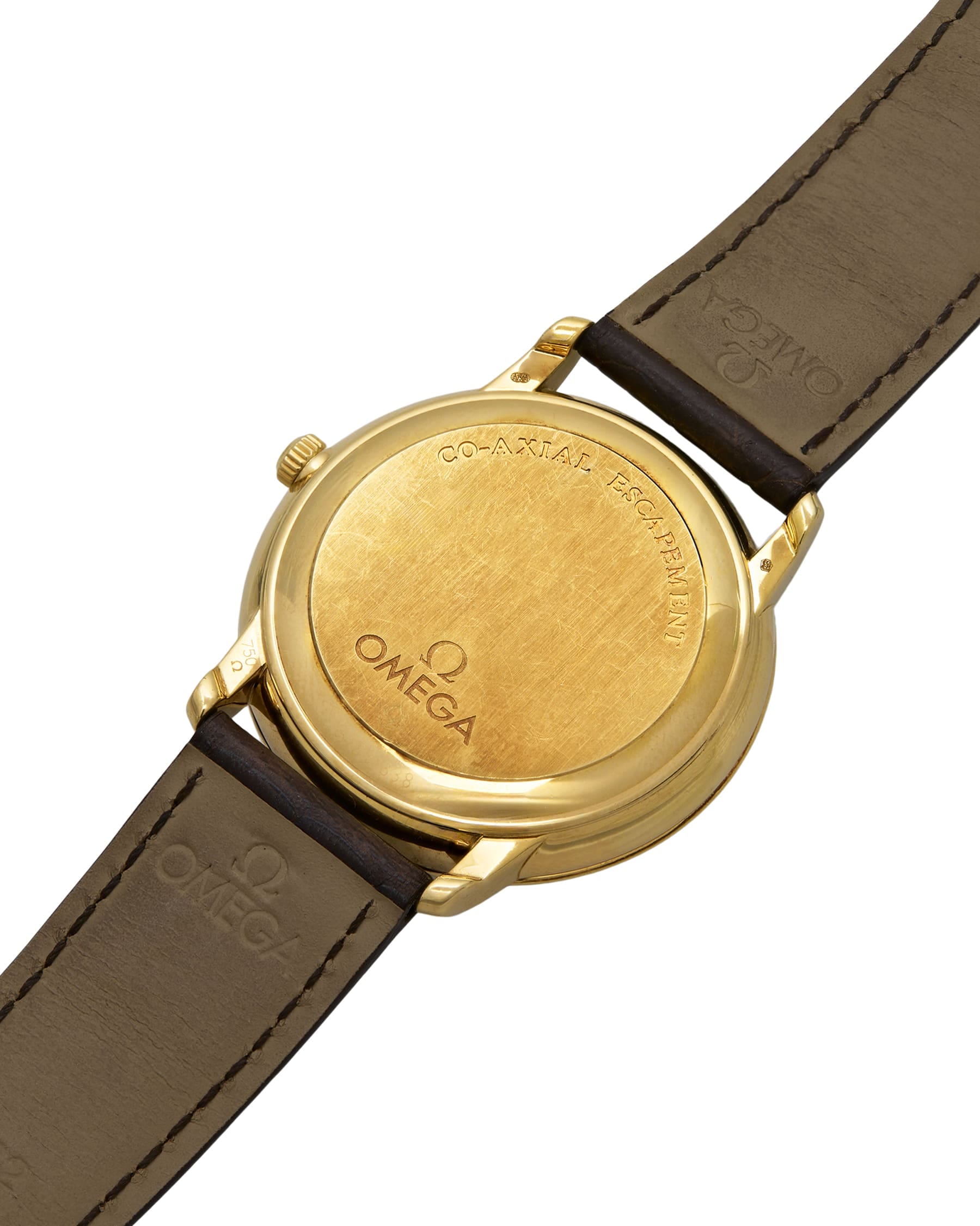 Omega de ville prestige ref 4617.31.02 oro 18 kt-5