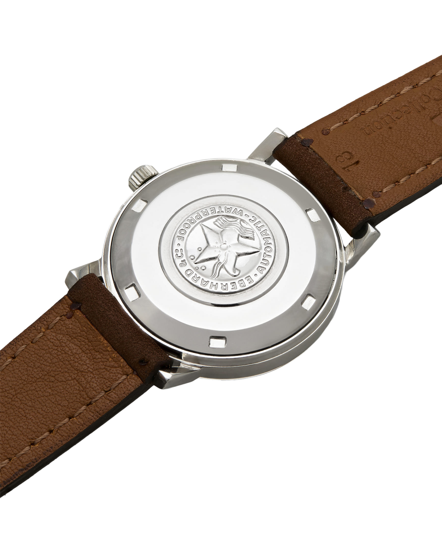 Eberhard acering automatic date steel 34 mm-5