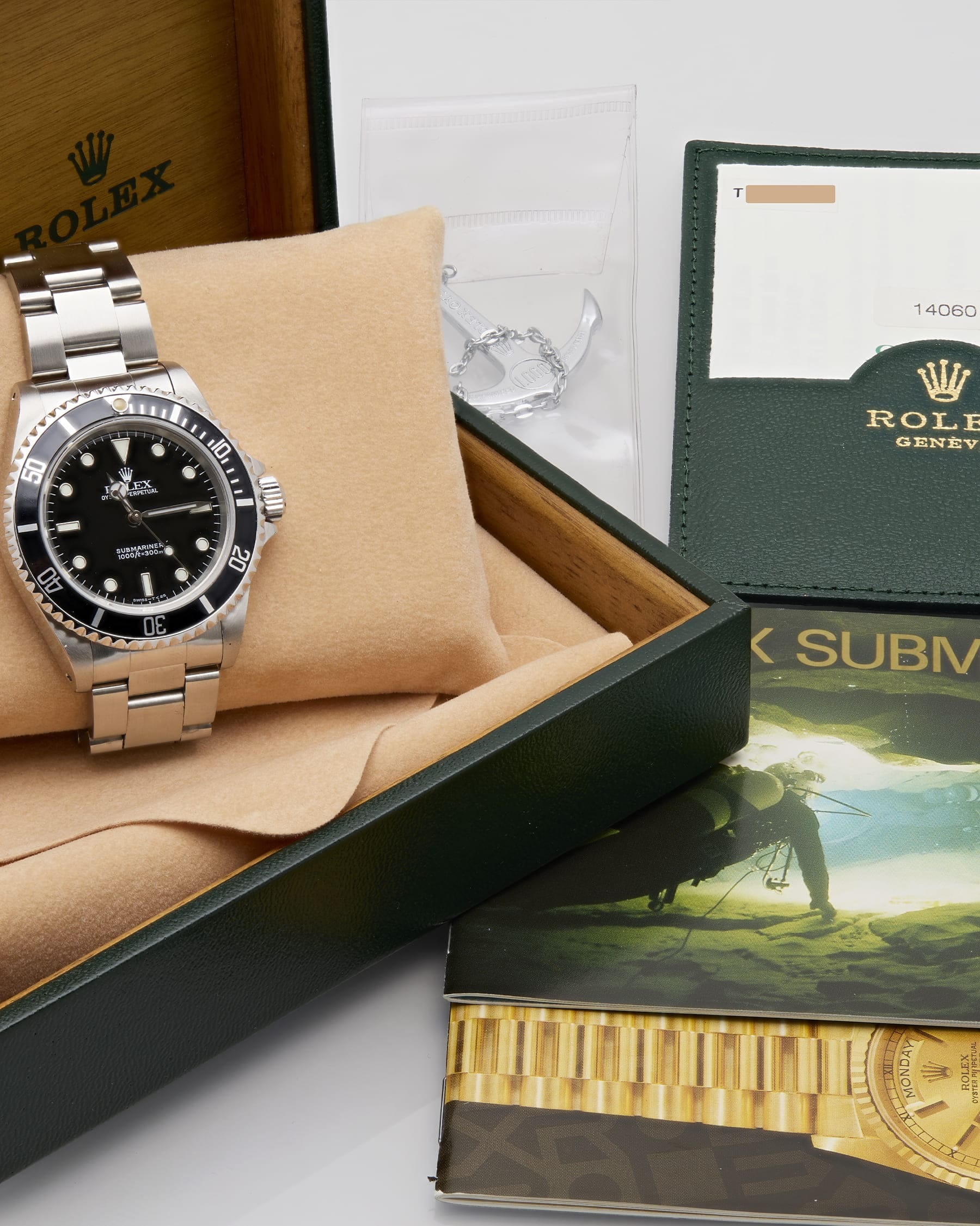 Rolex submariner no date ref 14060 full set-6