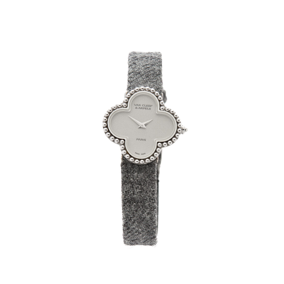 Van cleef & arpels alhambra white gold 25 mm-1