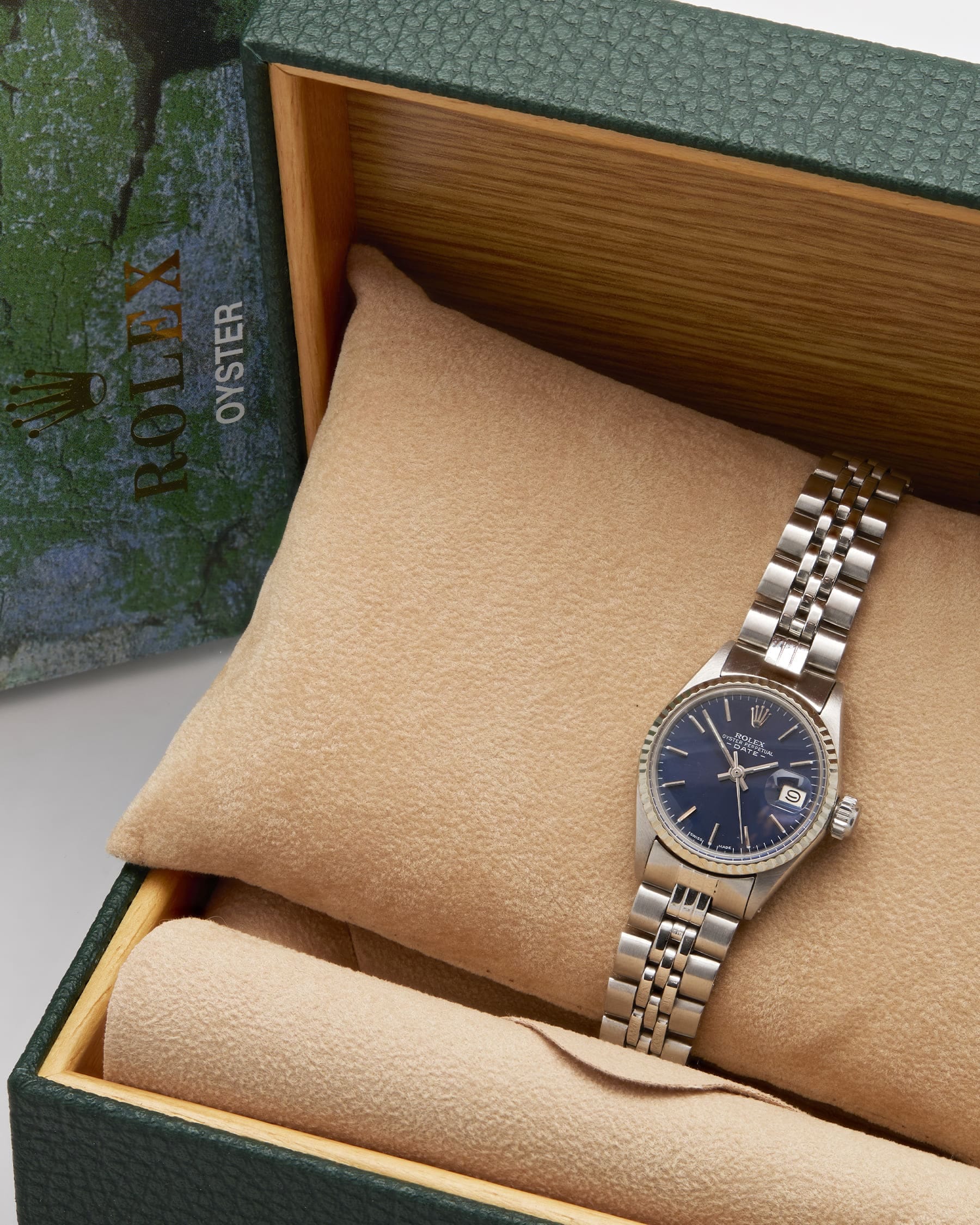 Rolex oyster perpetual lady date jubilee 26mm ref 6517-6