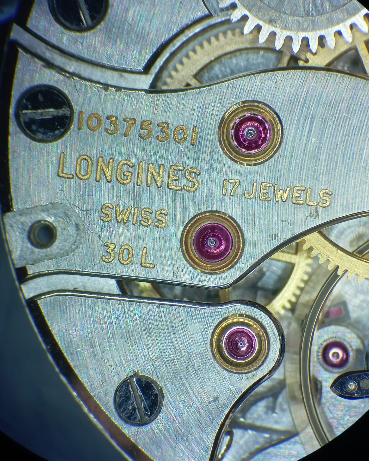 Longines flagship calibro n° 30l-7