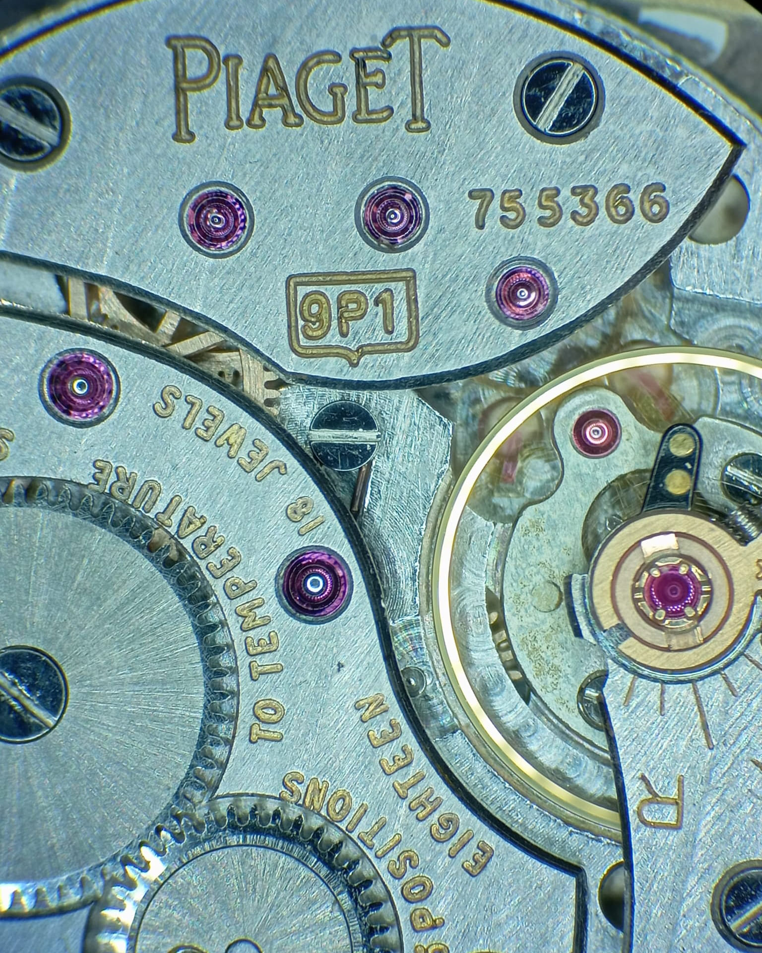 Piaget tank oro 18 kt ref 9284-7