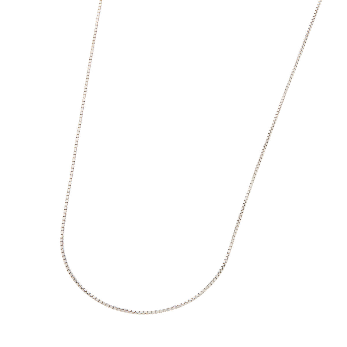 Catenina veneziana in oro bianco-1