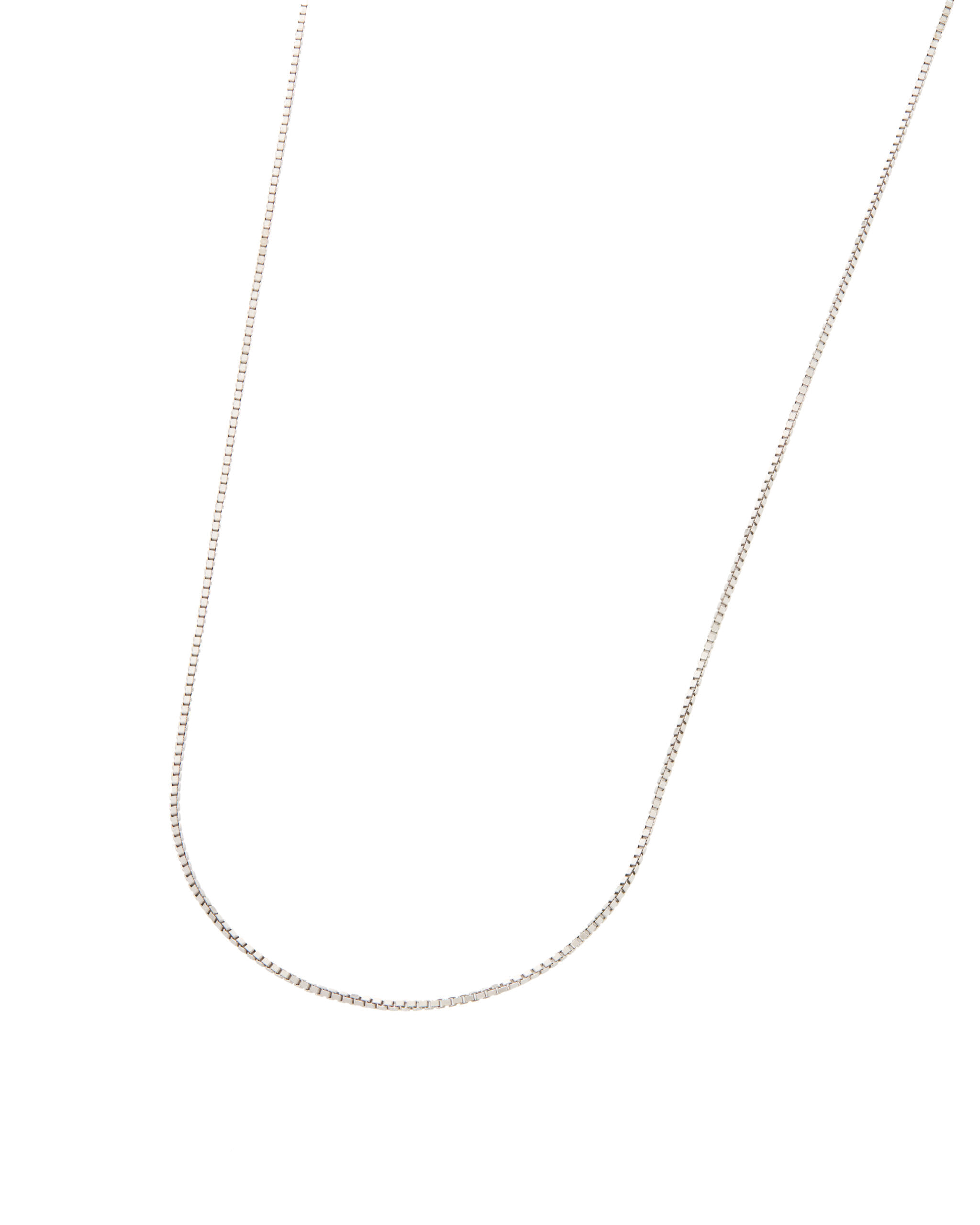 Catenina veneziana in oro bianco-1