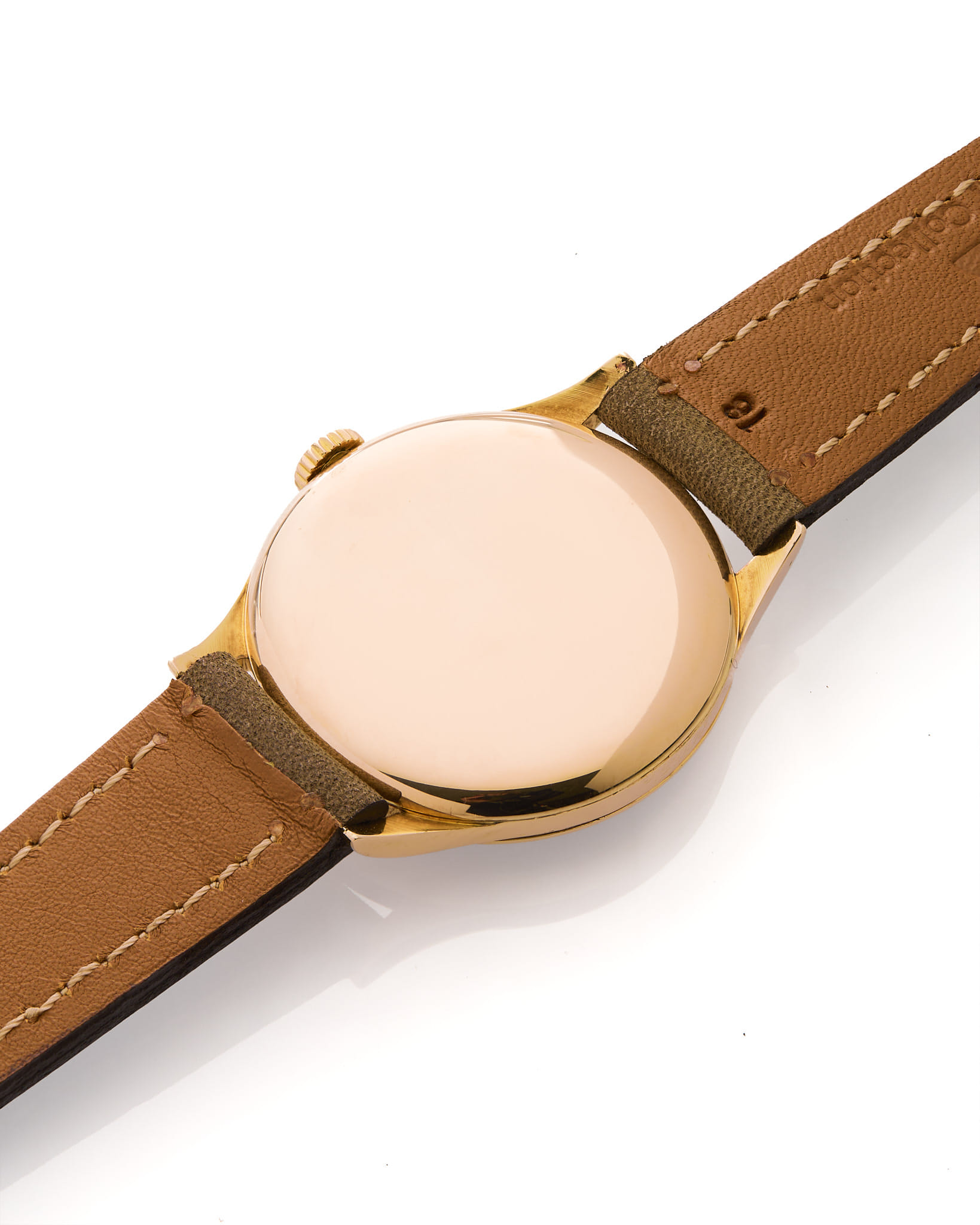 Longines rose gold brown dial 35 mm 23zs-4