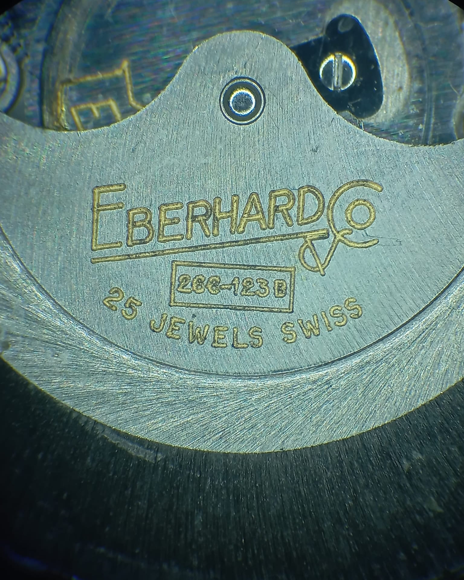 Eberhard acering automatic date steel 34 mm-9