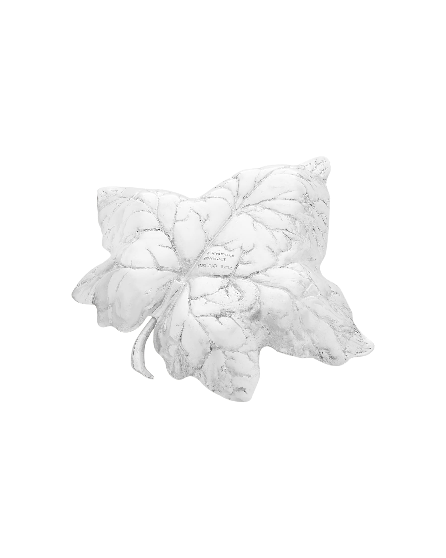 Ciotola leaves foglia piccola gianmaria buccellati in argento-2