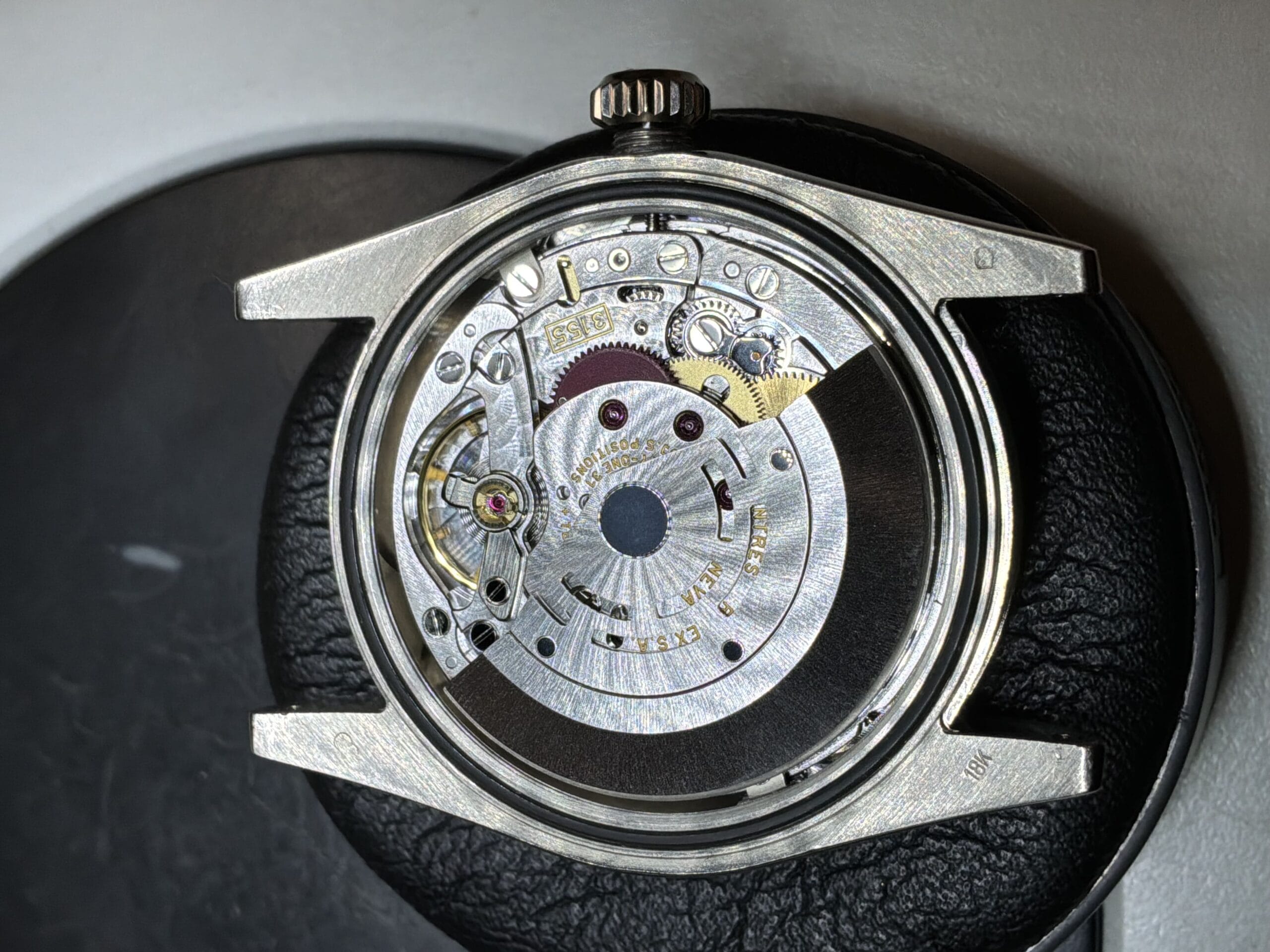 Oyster perpetual day date 36 18k white gold diamond dial 118209-13