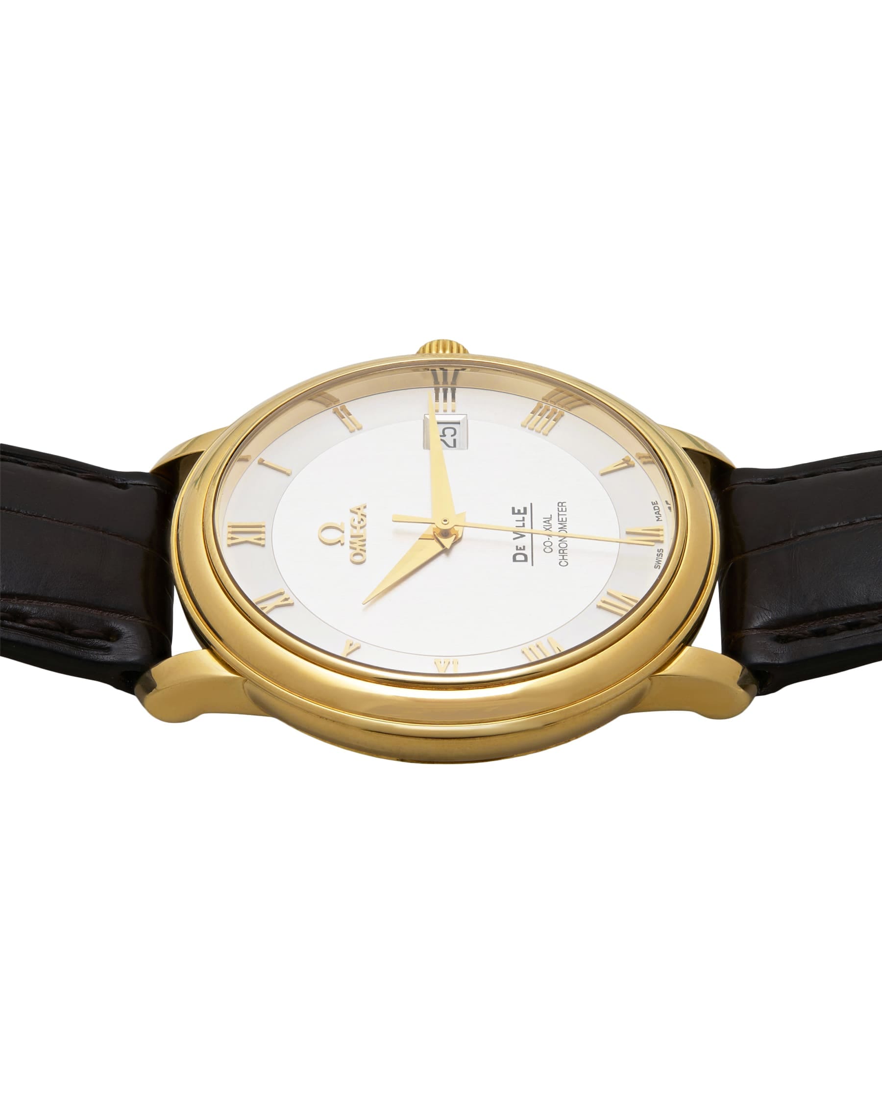 Omega de ville prestige ref 4617.31.02 oro 18 kt-3