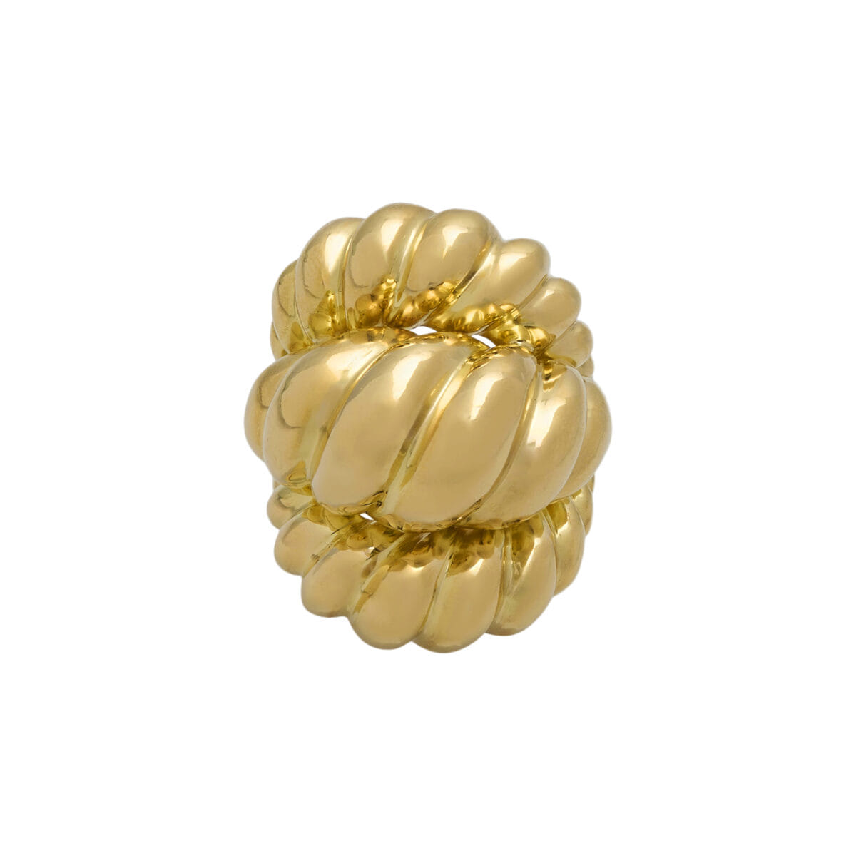 Anello san marco bombato in oro giallo 18 kt-1