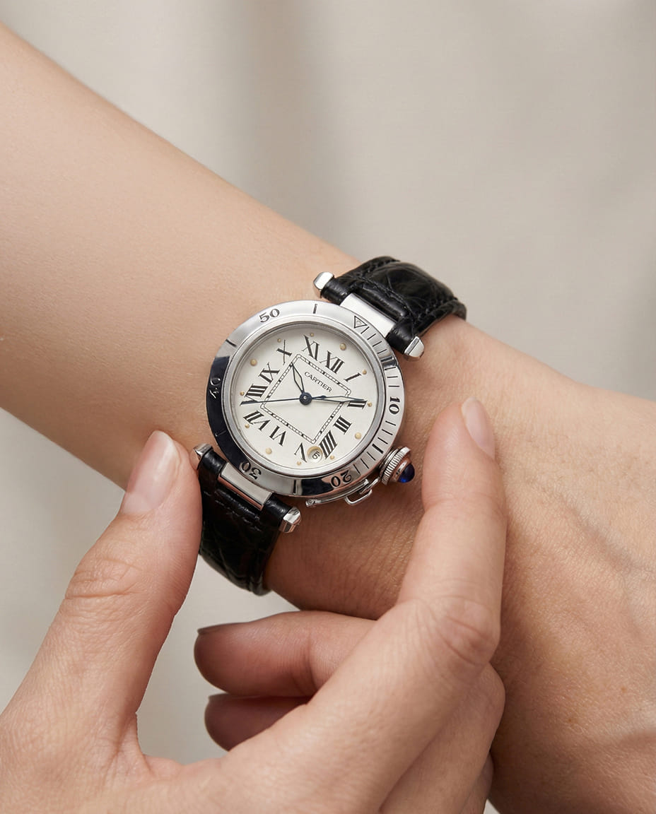 Cartier pasha ref r4010-9