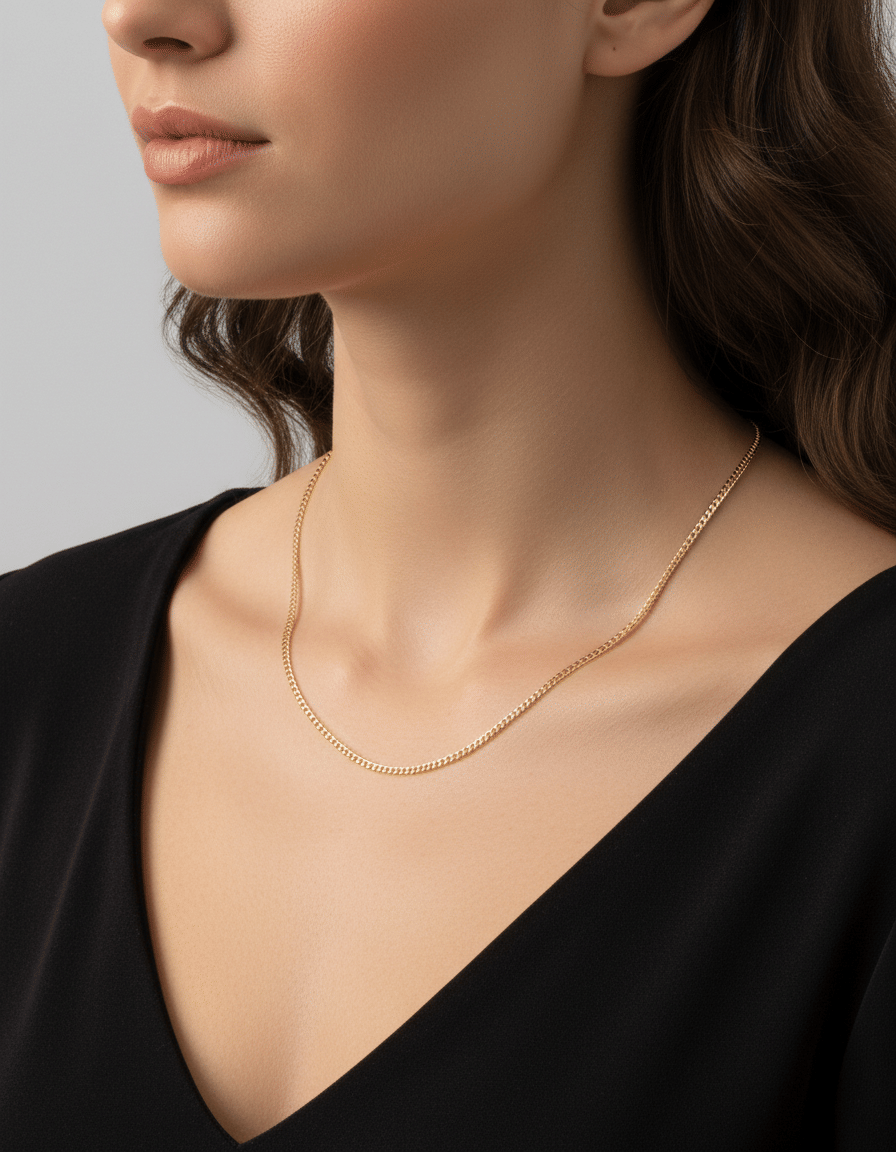 Collana groumettina in oro giallo 18 kt-3