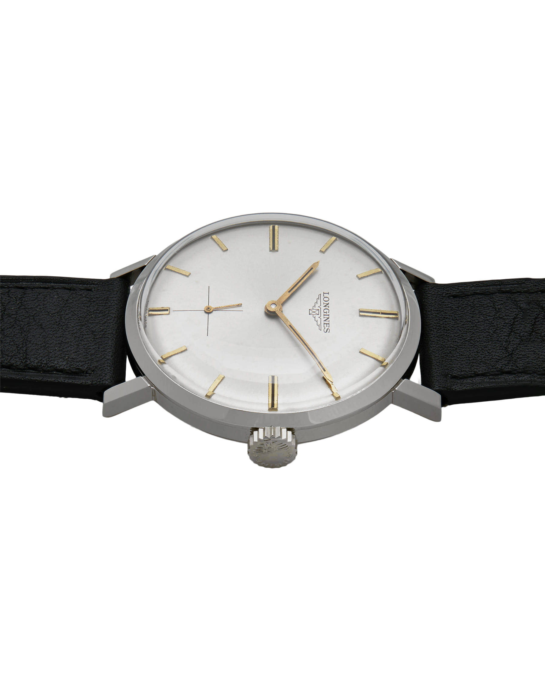 Longines classic vintage steel 35 mm ref 7855-4