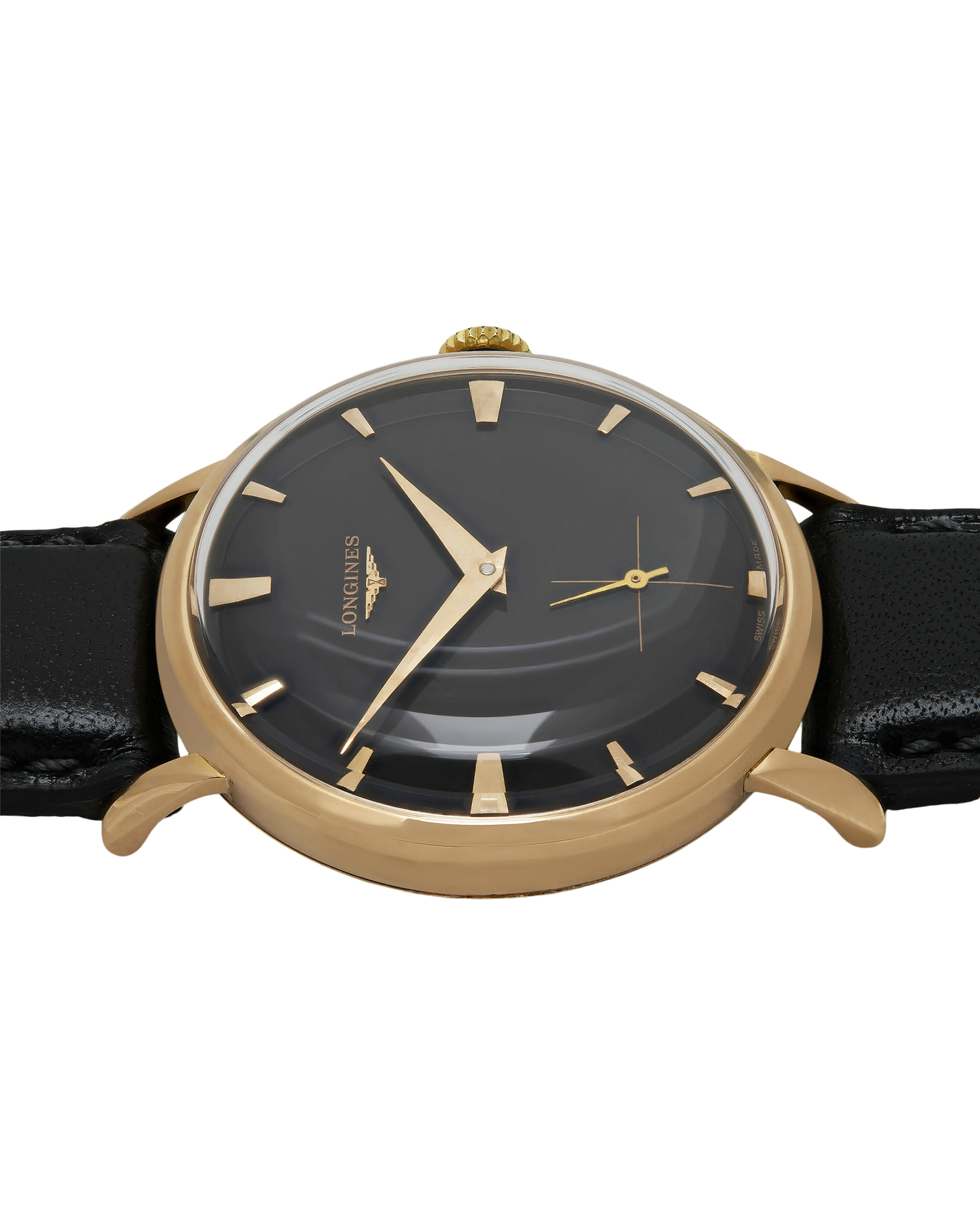 Longines classic vintage pink gold 34 mm cal 30l-3