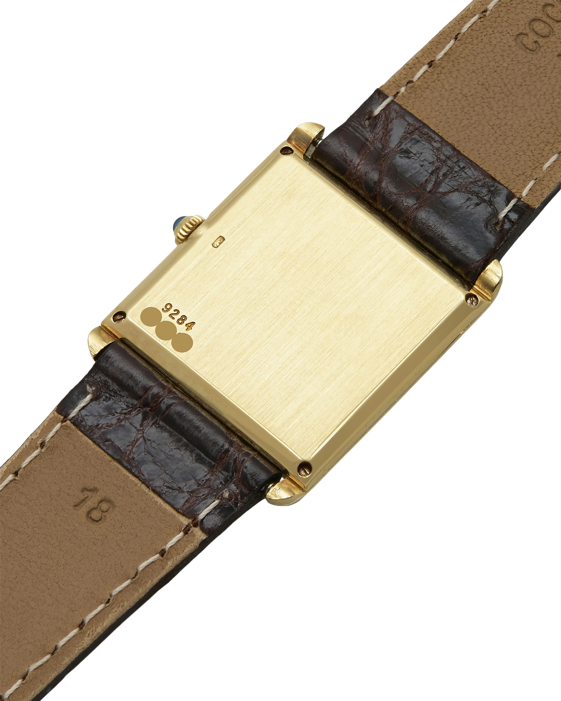 Piaget tank oro 18 kt ref 9284-5