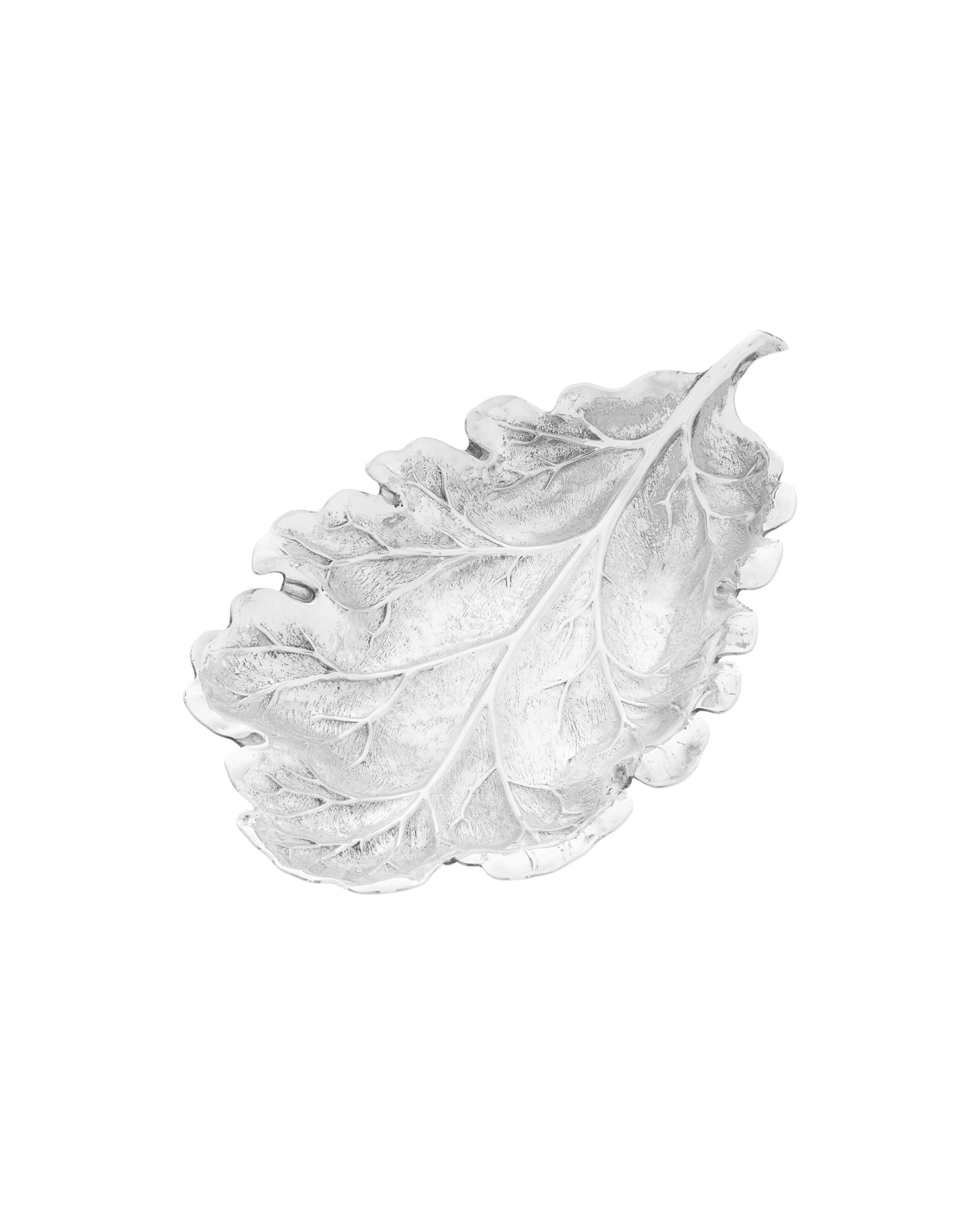 Ciotola leaves foglia di quercia piccola in argento gianmaria buccellati-1