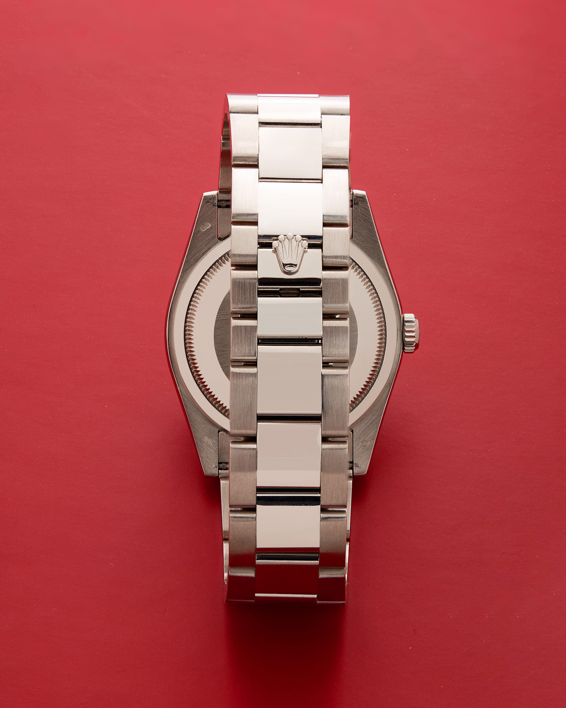 Oyster perpetual day date 36 18k white gold diamond dial 118209-9