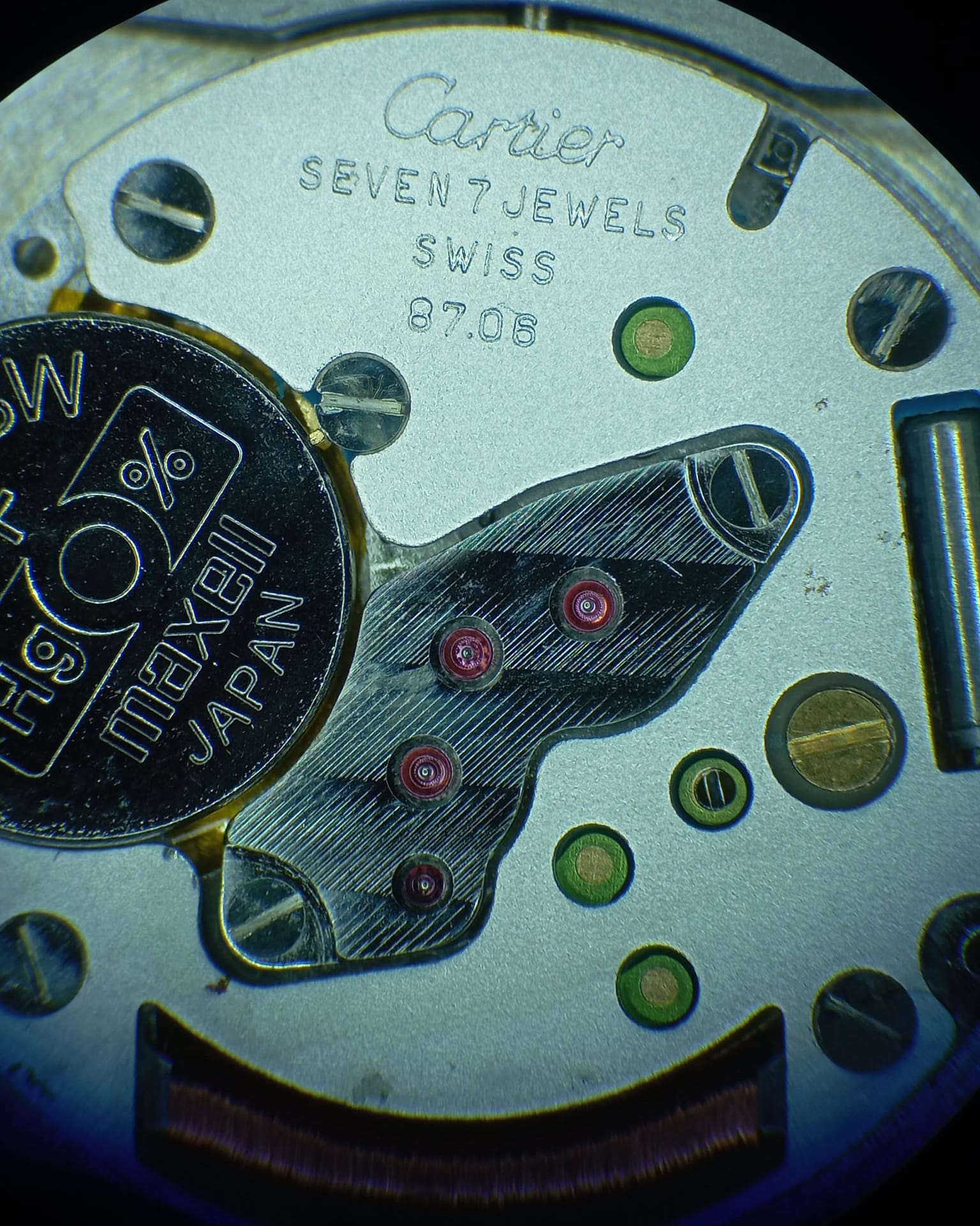 Cartier panthère medium size ref 1100-7