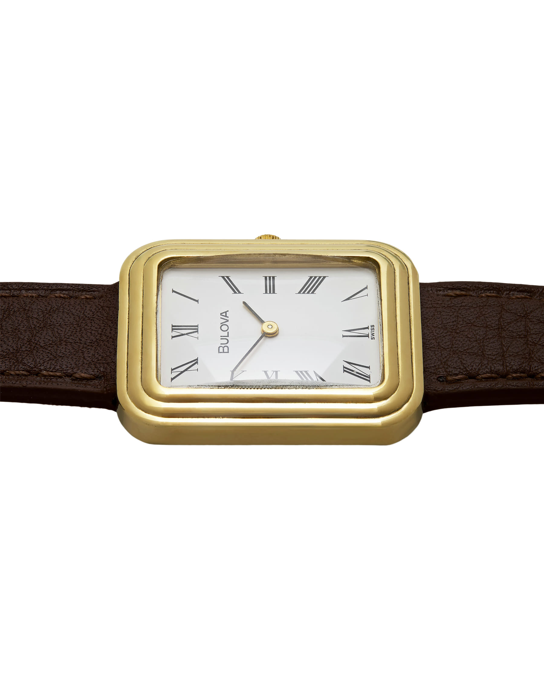 Bulova rectangle gradini oro 18kt-3