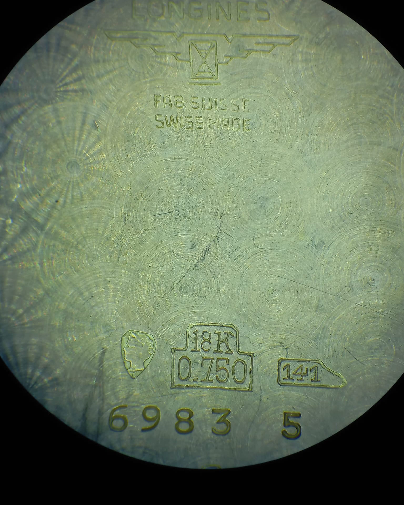 Longines classic vintage pink gold 34 mm cal 30l-8