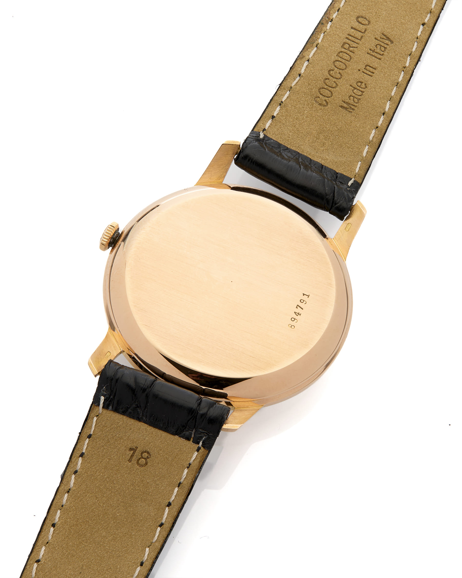 Zenith stellina automatic bumper 133 oro 18kt 35mm-5