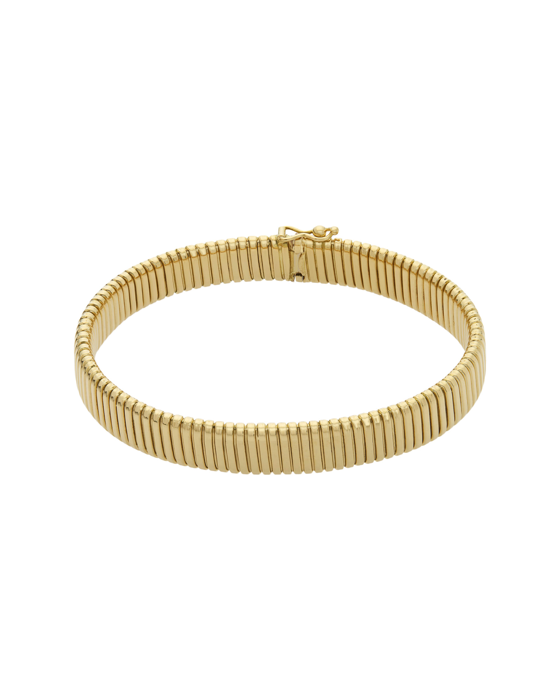 Bracciale tubogas in oro giallo 18kt-1