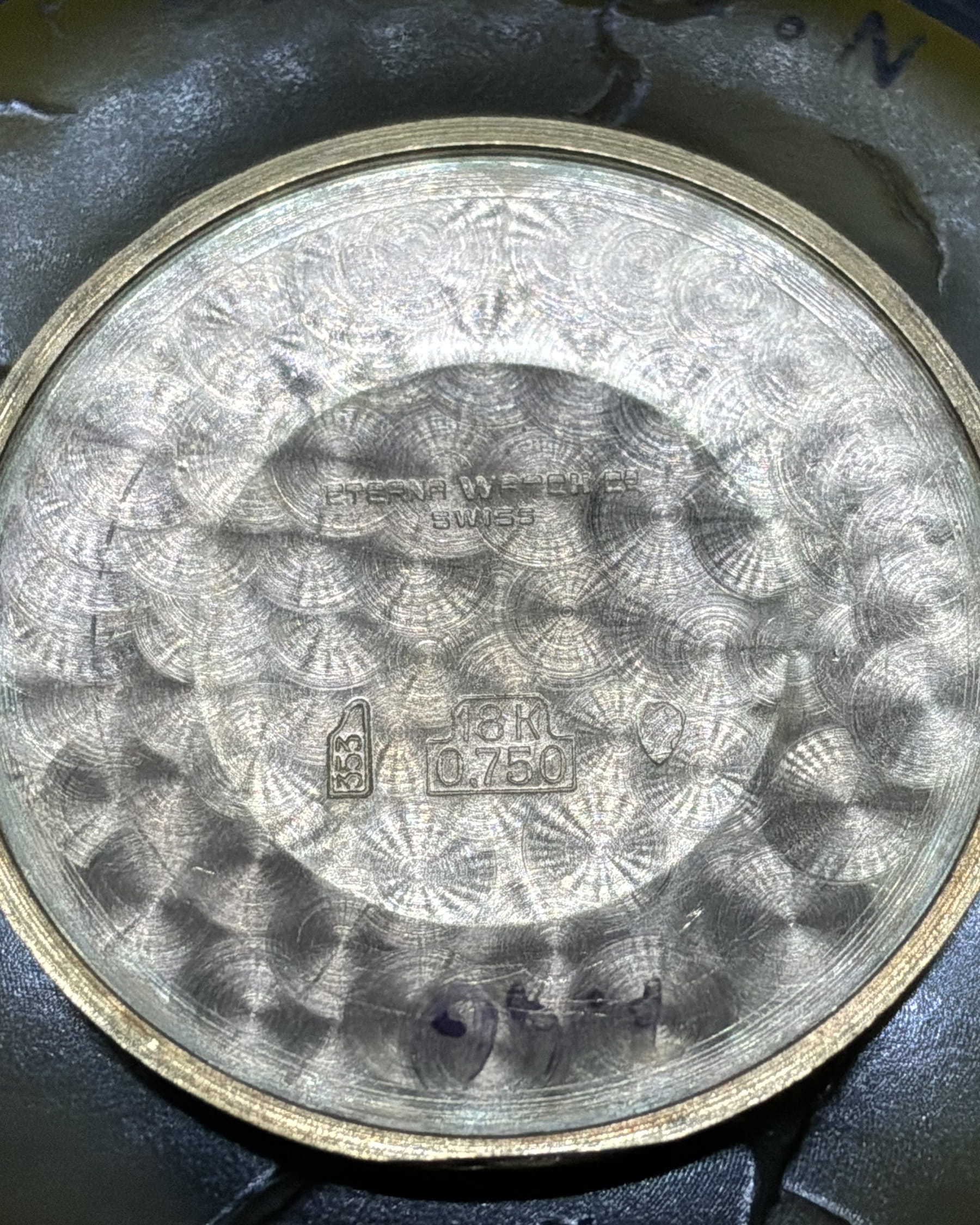 Eterna matic centenaire automatic oro 18kt 34 mm-7