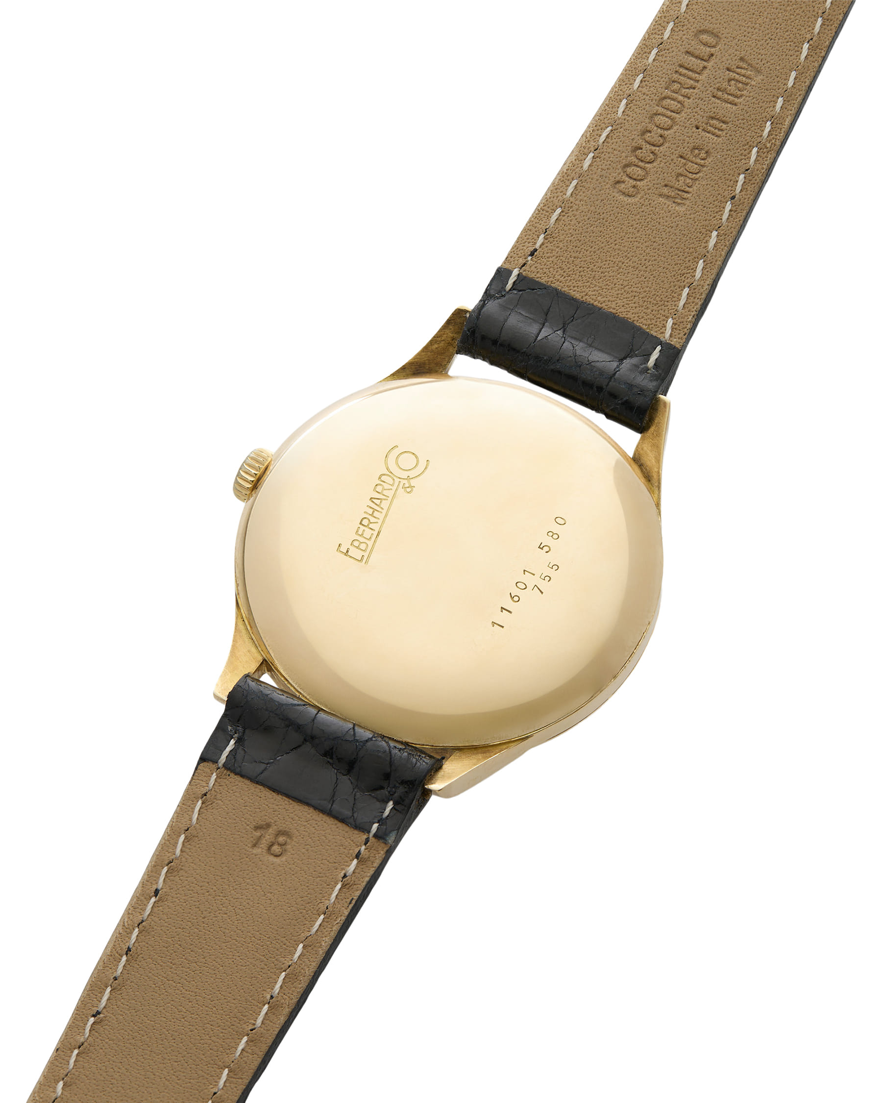 Eberhard & co. oversize automatic 18k 36mm cal 11500-5