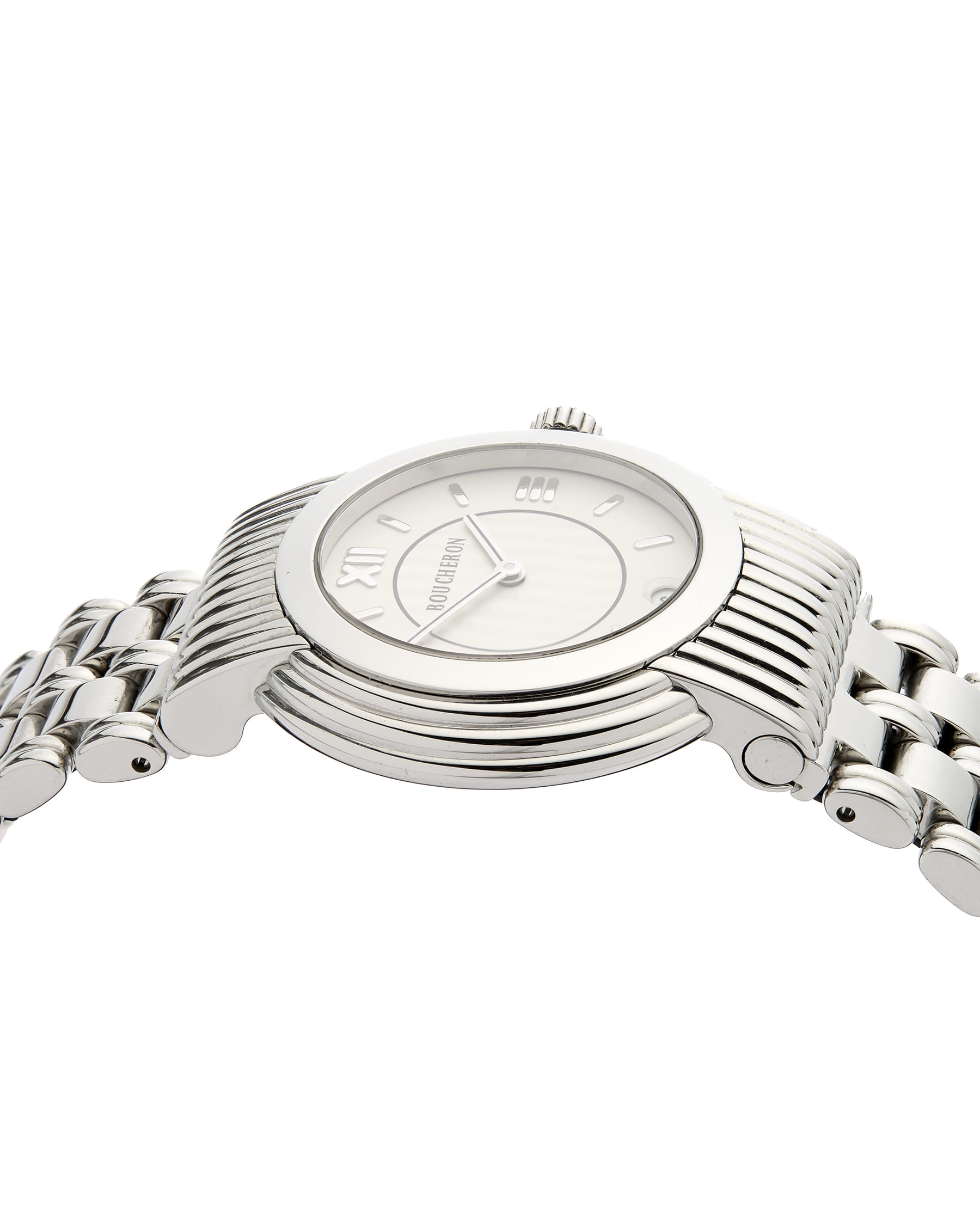 Boucheron reflet solis steel - quartz 35 mm-3