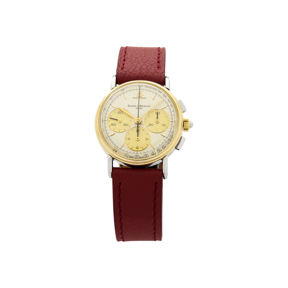 Baume & mercier chronograph steel&gold 32 mm-1