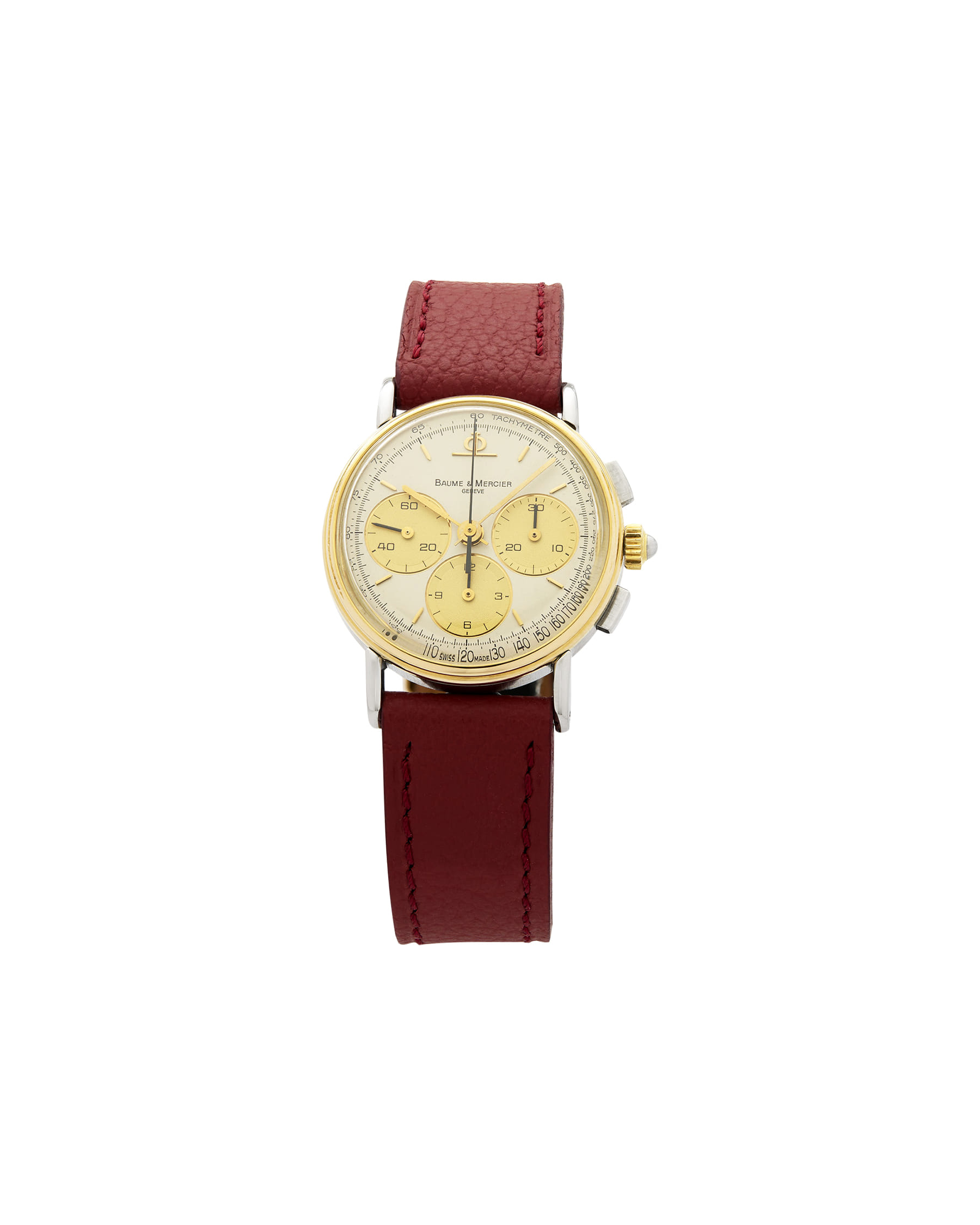 Baume & mercier chronograph steel&gold 32 mm-1