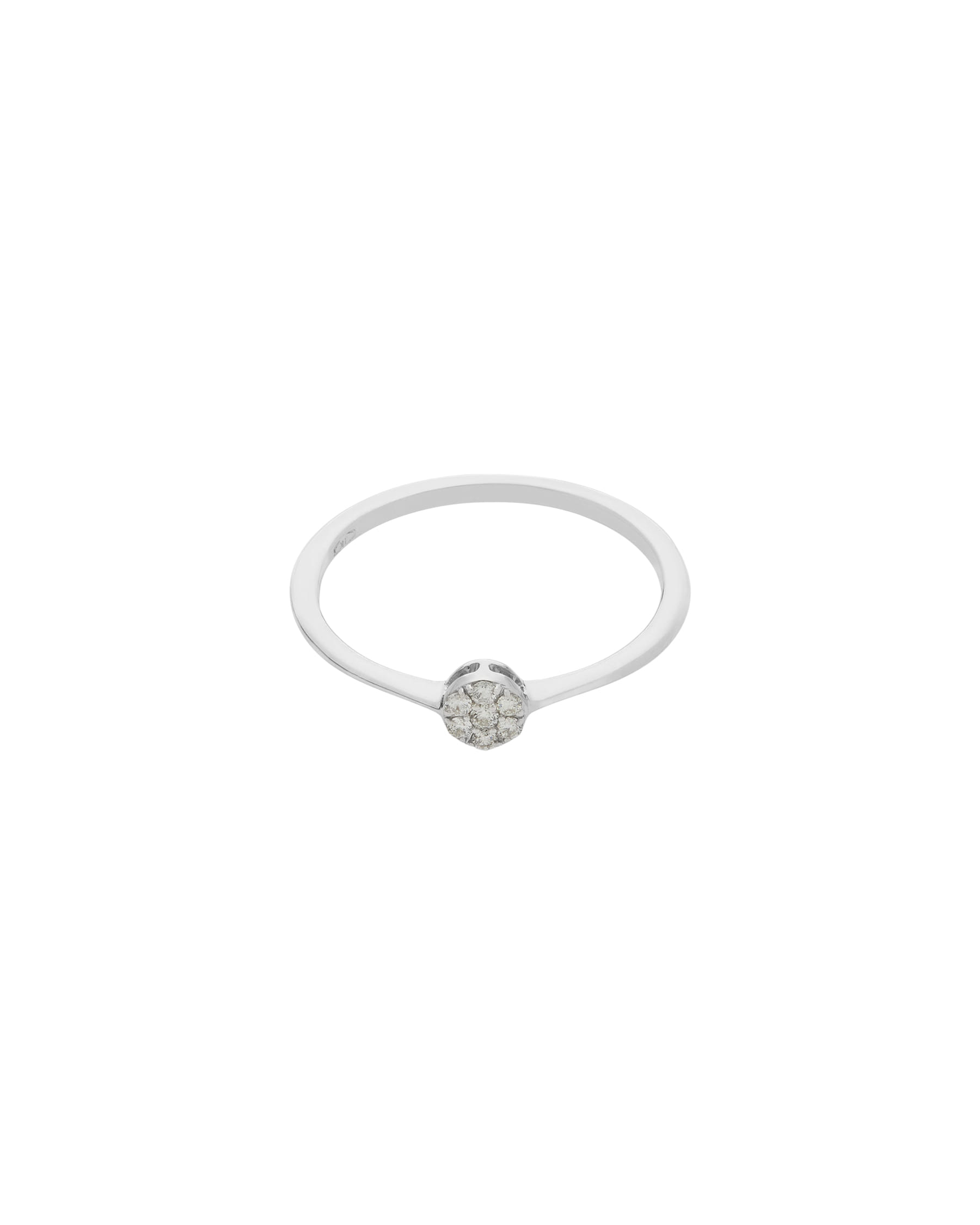 Anello magic fiore in oro bianco con diamanti-1