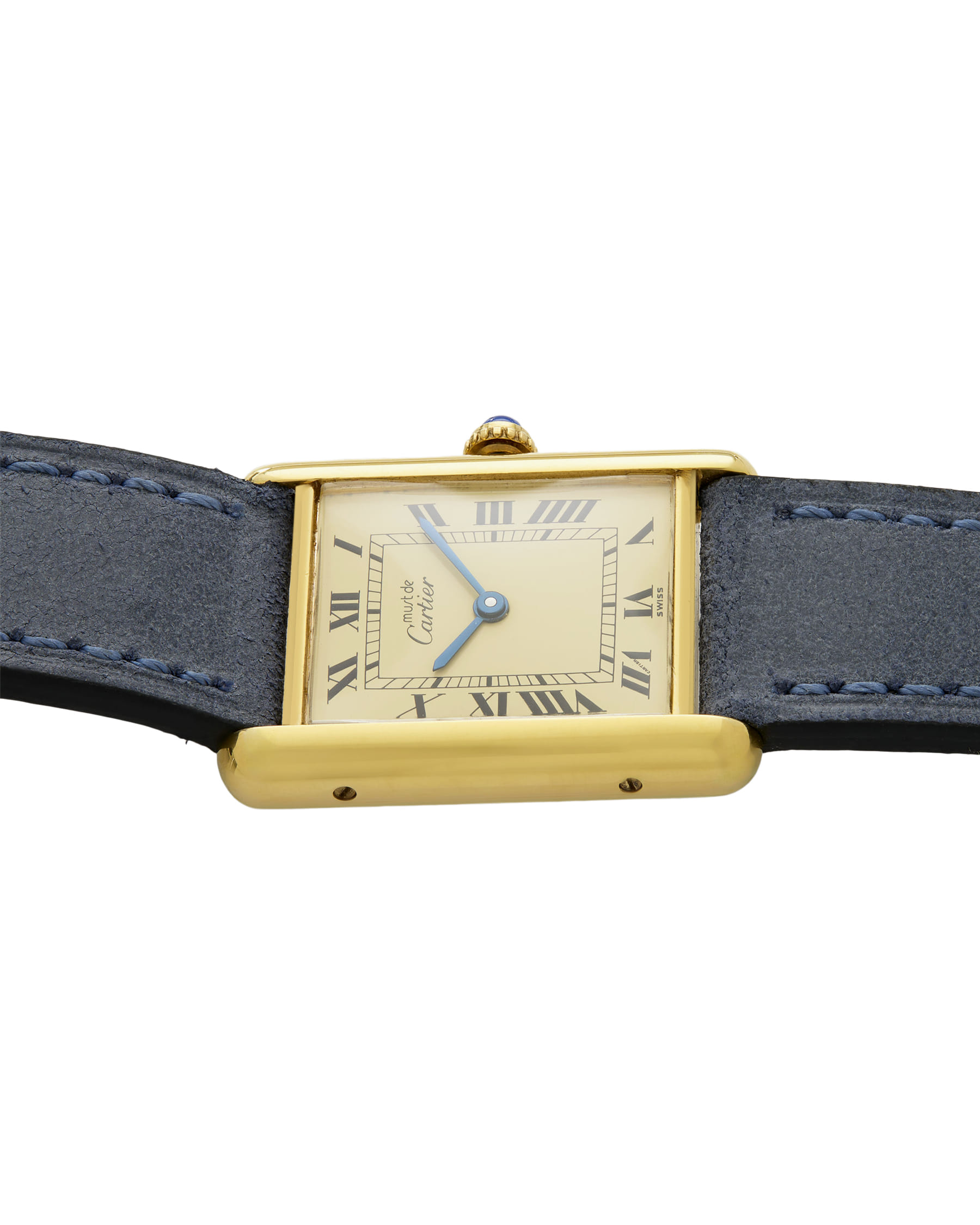 Cartier tank vermeil 23 mm ref 1615-3