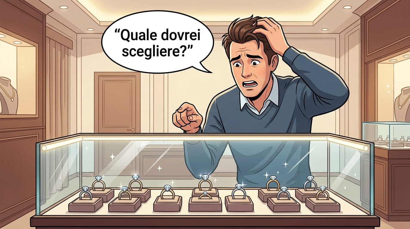 Come scegliere un anello di fidanzamento perfetto