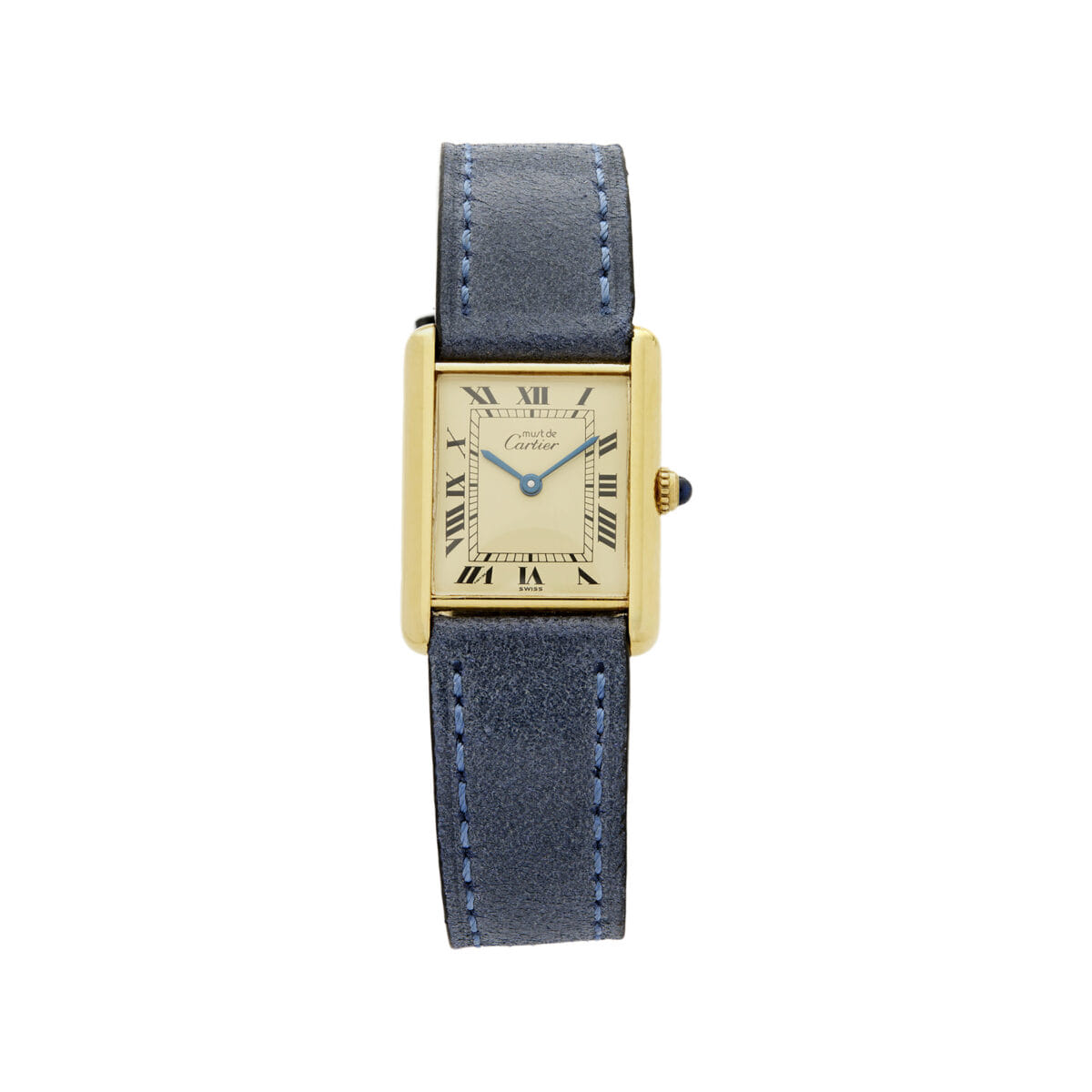 Cartier tank vermeil 23 mm ref 1615-1