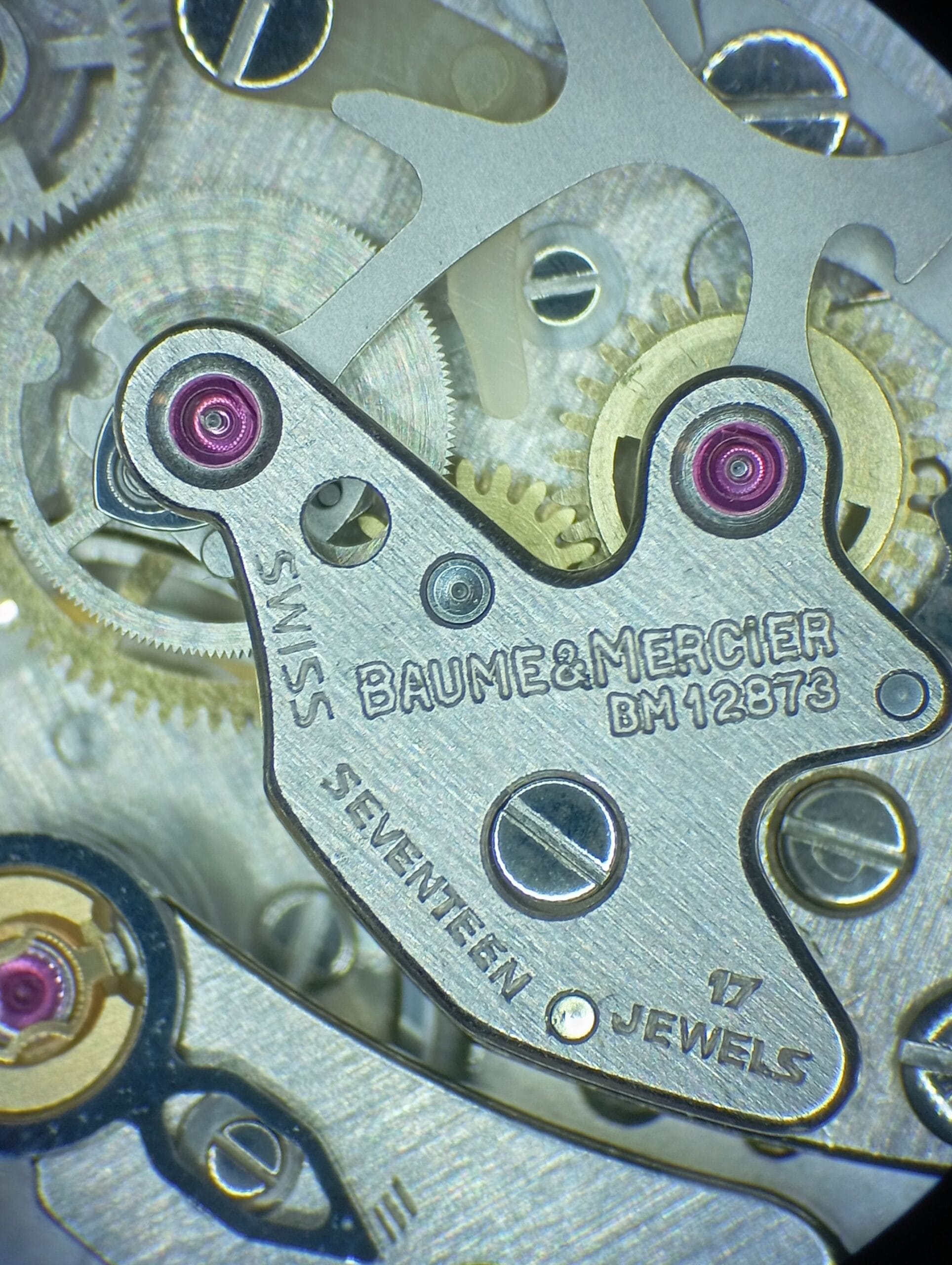 Baume & mercier chronograph steel&gold 32 mm-7