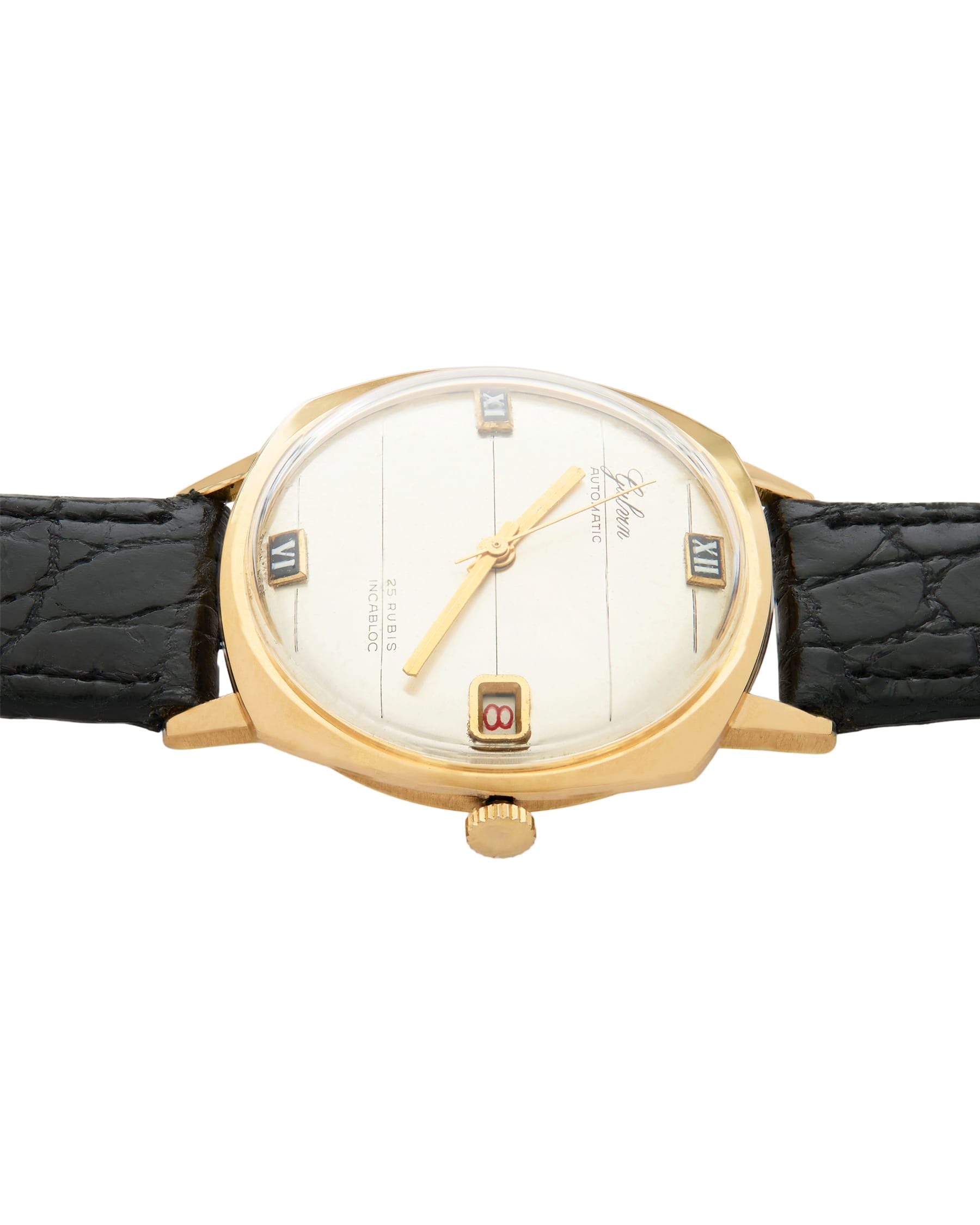 Gulvrin automatic date oro 18 kt-4
